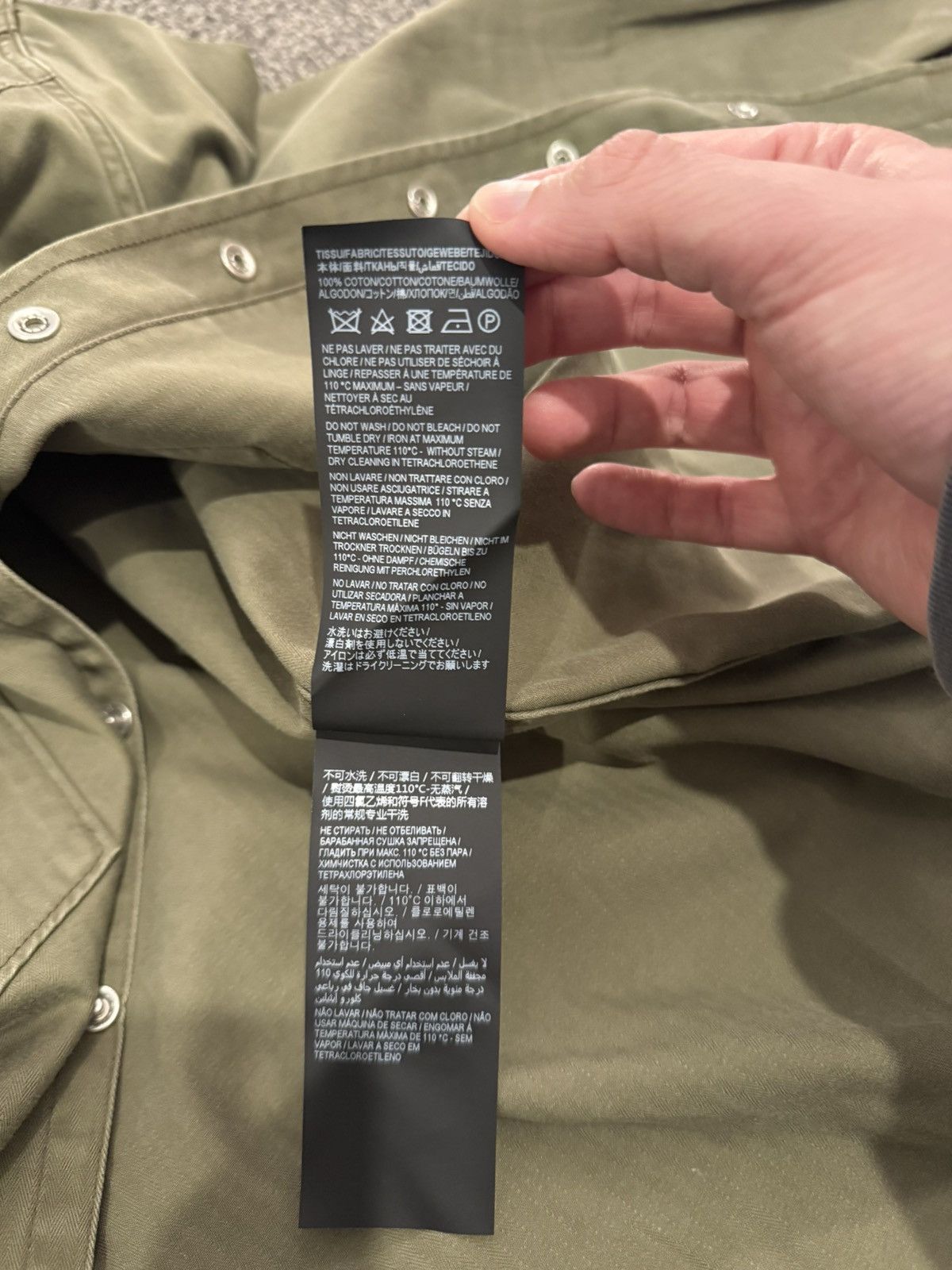 Saint Laurent Paris SLP Saint Laurent western snap button up shirt Size US XL / EU 56 / 4 - 10 Thumbnail