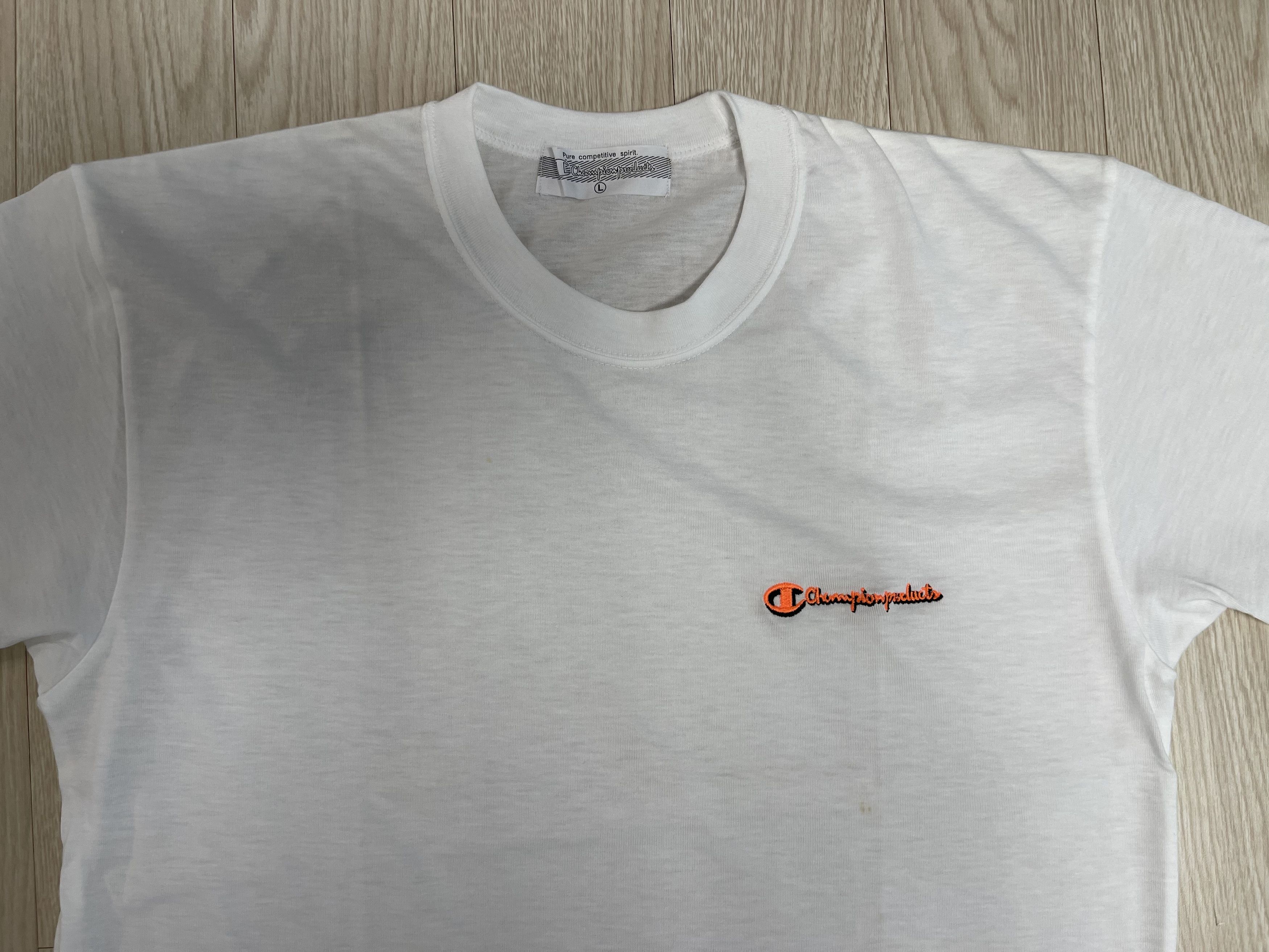 Champion Champion Japan Edition 90’s Vintage LOGO T shirt 7 Size US M / EU 48-50 / 2 - 2 Thumbnail
