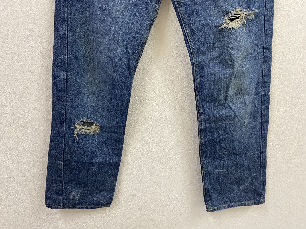 Japanese Brand Vintage Double Waist Denim Japan Size US 35 - 8 Thumbnail