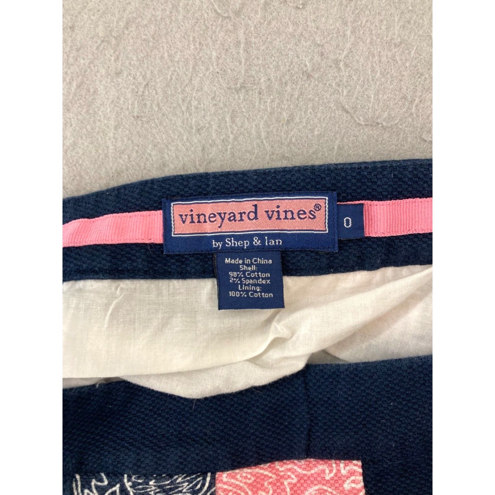 Vineyard Vines VINEYARD VINES Womens Plaid Mini Skirt 0 Blue Casual Preppy Size 25" / US 0 / IT 36 - 6 Thumbnail