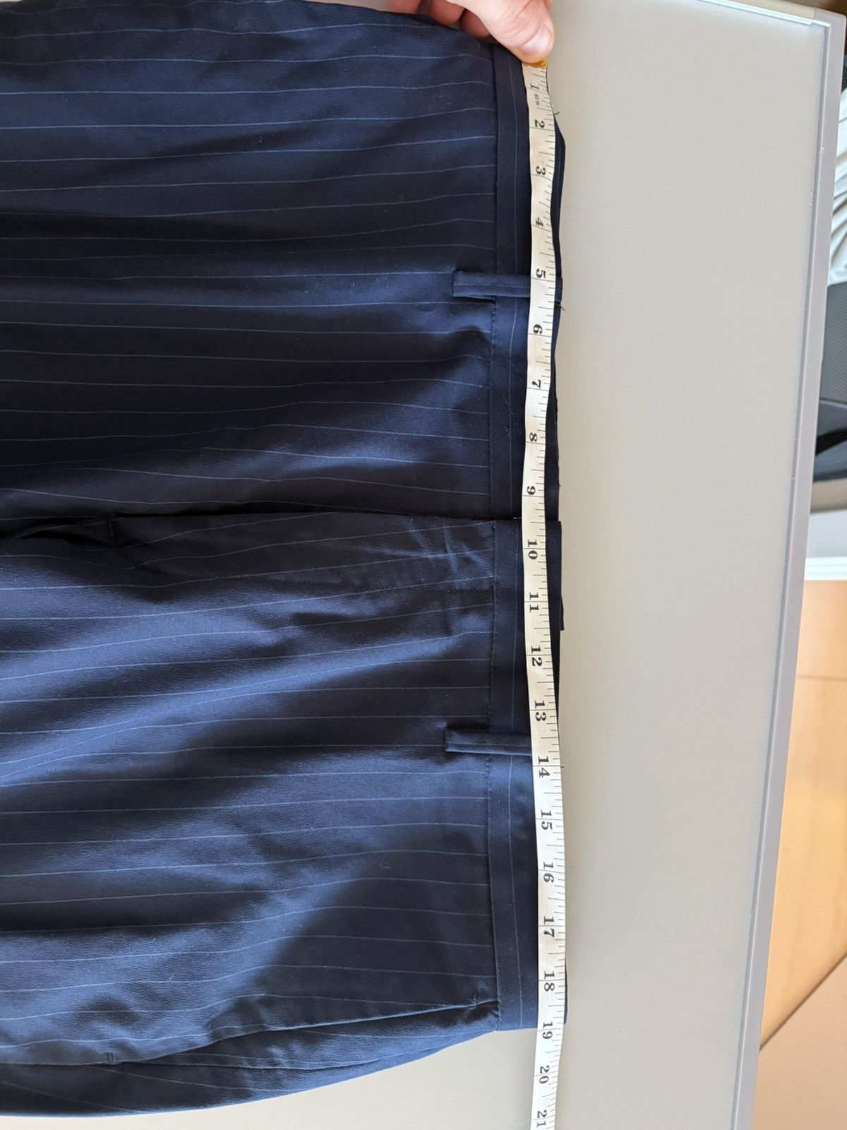 Banana Republic 44L - Banana Republic Pinstripe Suit Size 42R - 6 Thumbnail