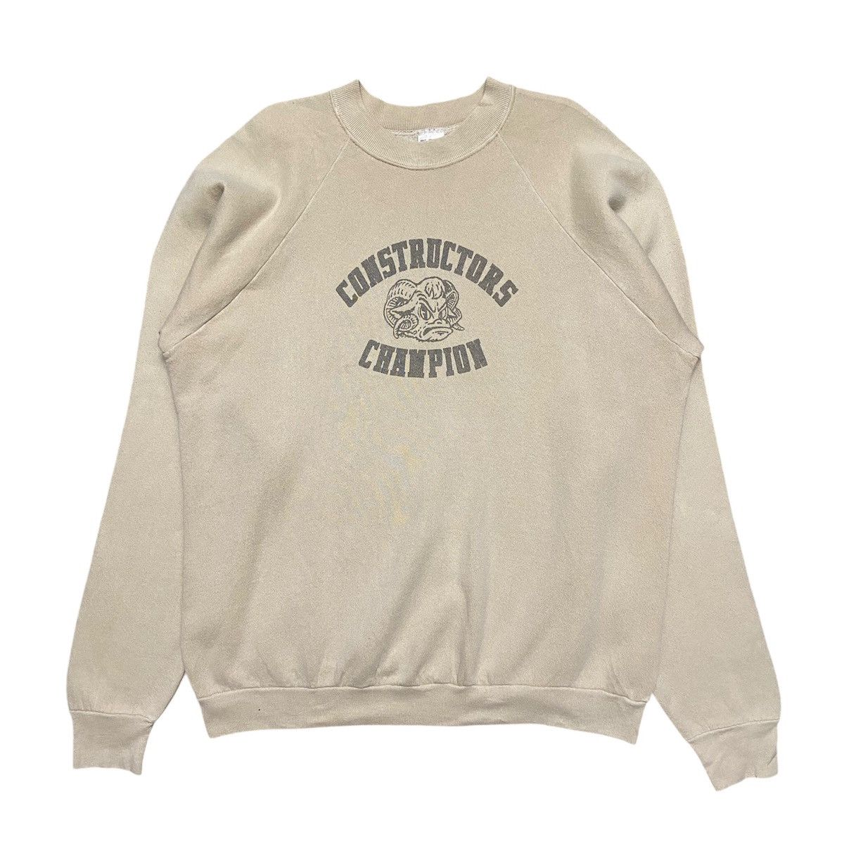 Vintage 80s Constructions Champion Crewneck Sweatshirt