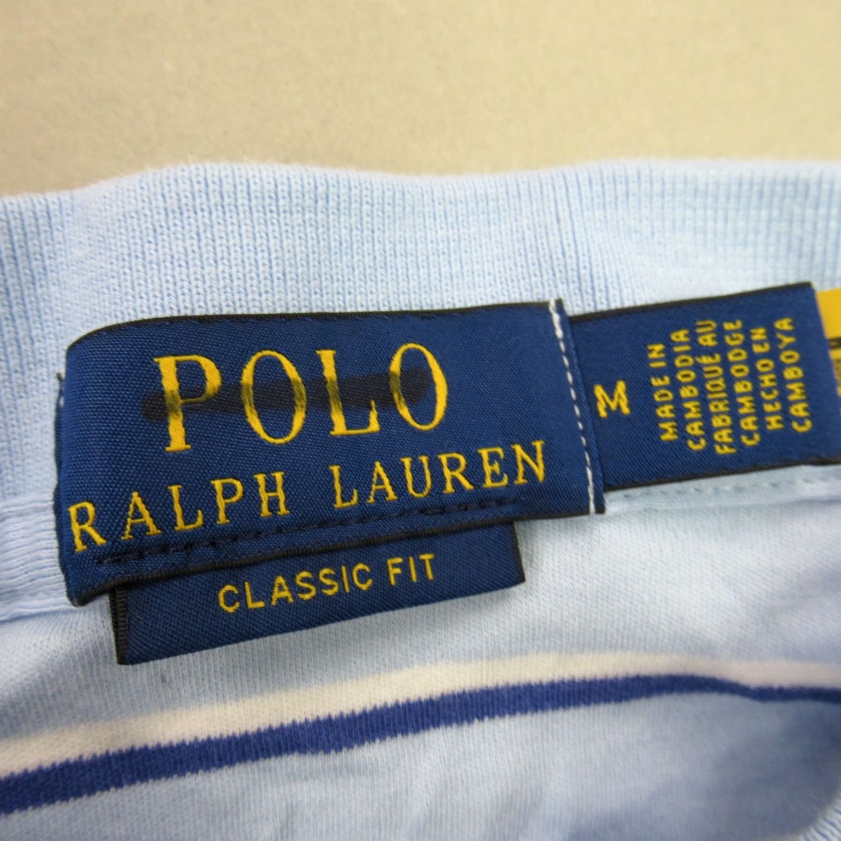Polo Ralph Lauren Polo Ralph Lauren Shirt Mens Medium Short Sleeve Classic Fit Blue Lightweight Polo Shirt Mens Short Sleeve Blue Lightweight Classic Fit Size US M / EU 48-50 / 2 - 3 Thumbnail