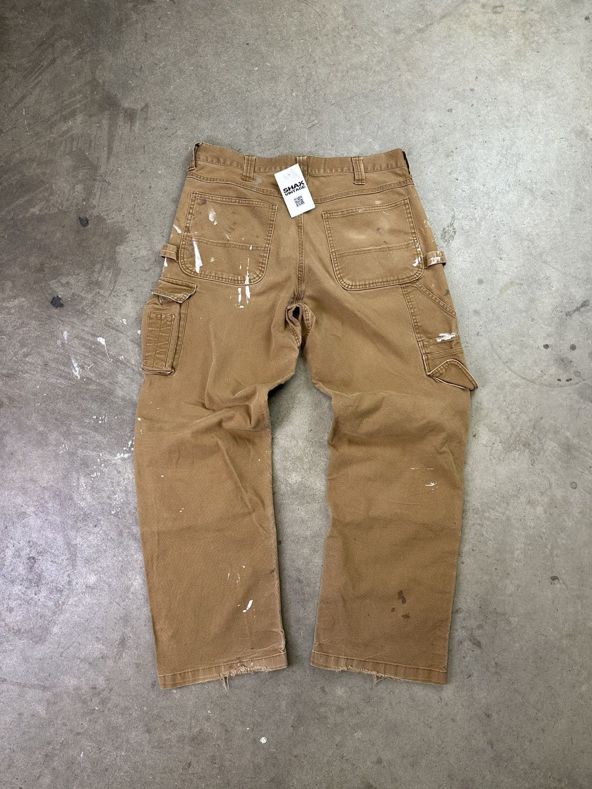Dakota Grizzly Vintage Dakota Double Knee Painter Work Pants 35" Size US 35 - 3 Thumbnail