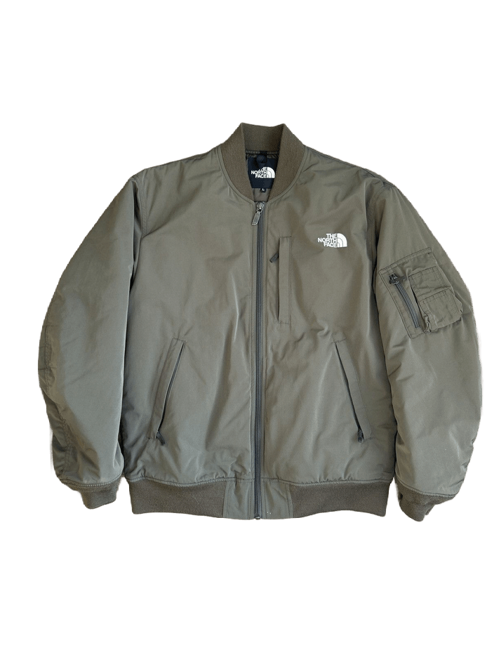 The North Face 🇯🇵 The North Face Bomber Jacket Olive Green JP Exclusive Size US L / EU 52-54 / 3 - 2 Thumbnail