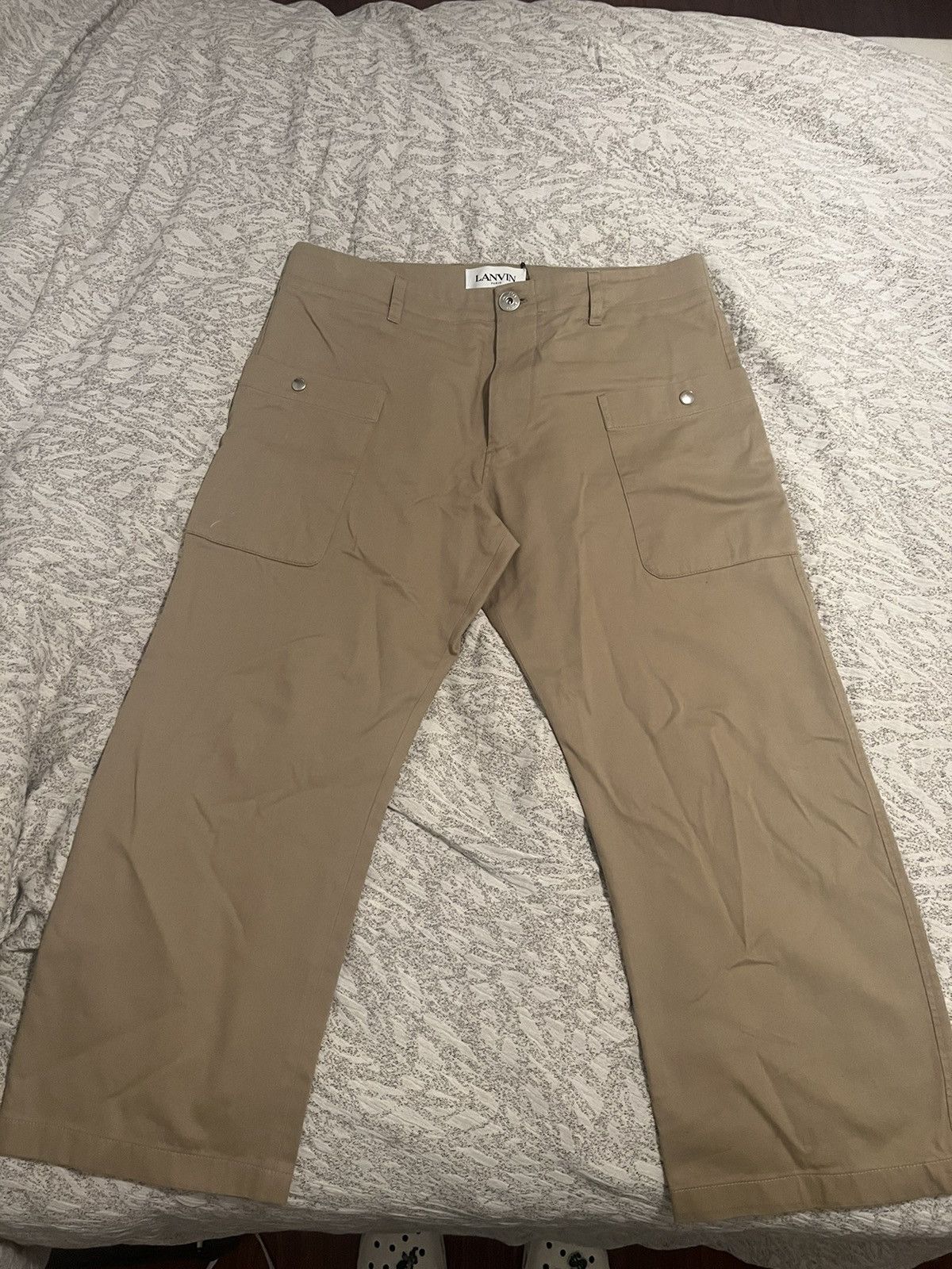 Lanvin Lanvin Tapered Trousers Size US 34 / EU 50 - 1 Thumbnail