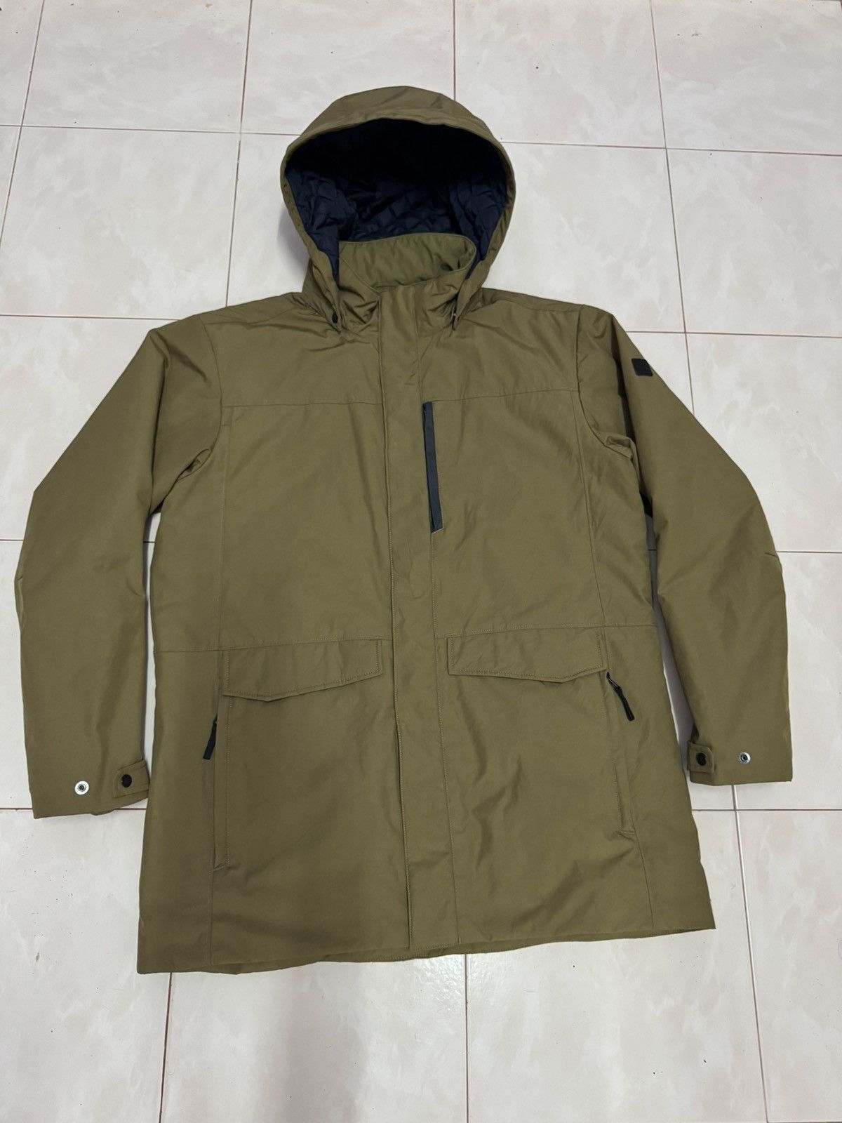 The North Face Vintage 90s The North Face Puffer Jacket with Hoodie Size US XL / EU 56 / 4 - 3 Thumbnail