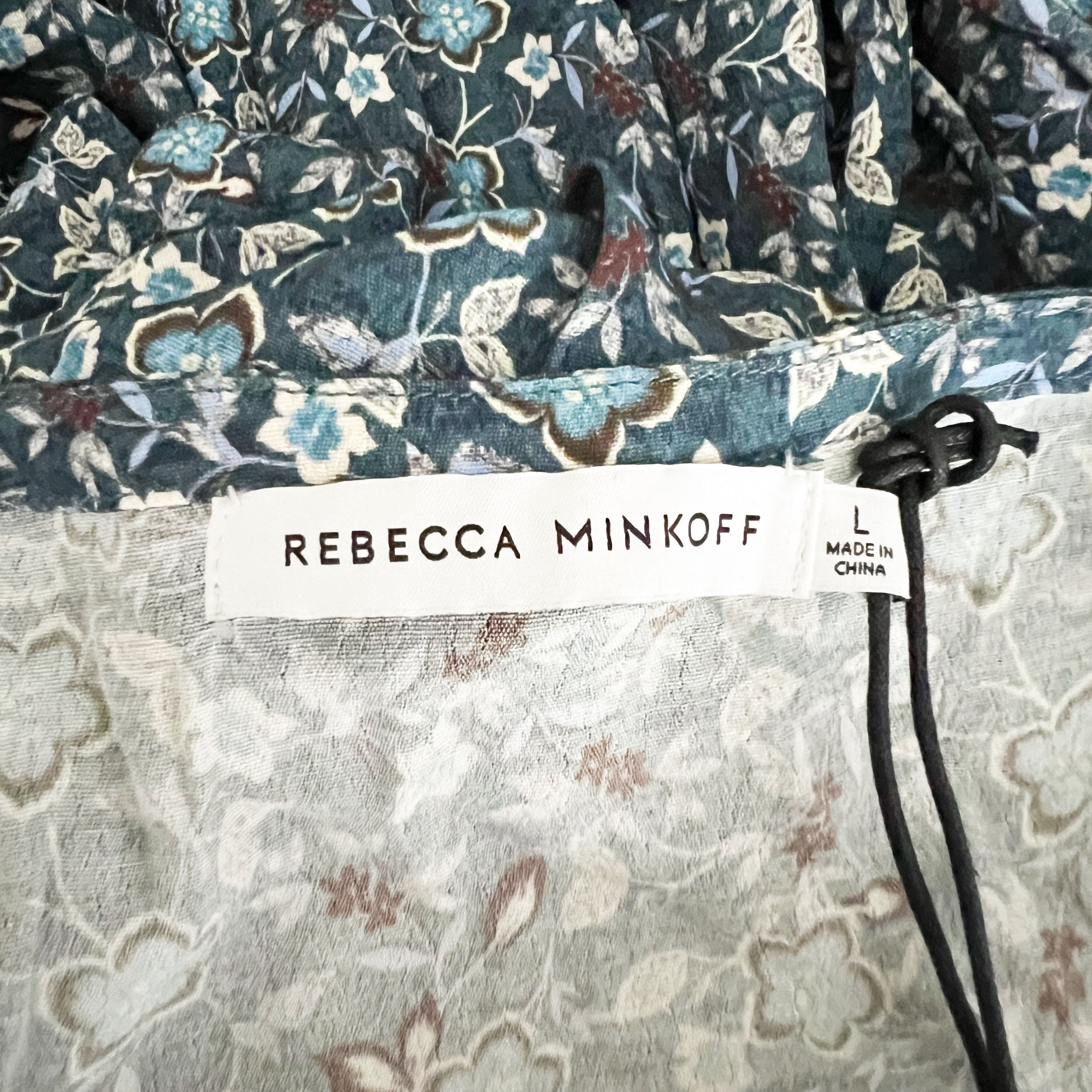 Rebecca Minkoff NEW Rebecca Minkoff Esme Tie Waist V Neck Size L / US 10 / IT 46 - 2 Thumbnail