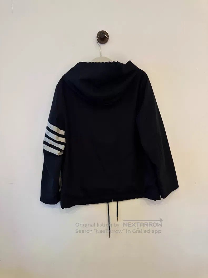 Thom Browne Thom Browne Wool Hooded Jacket Size US S / EU 44-46 / 1 - 2 Thumbnail