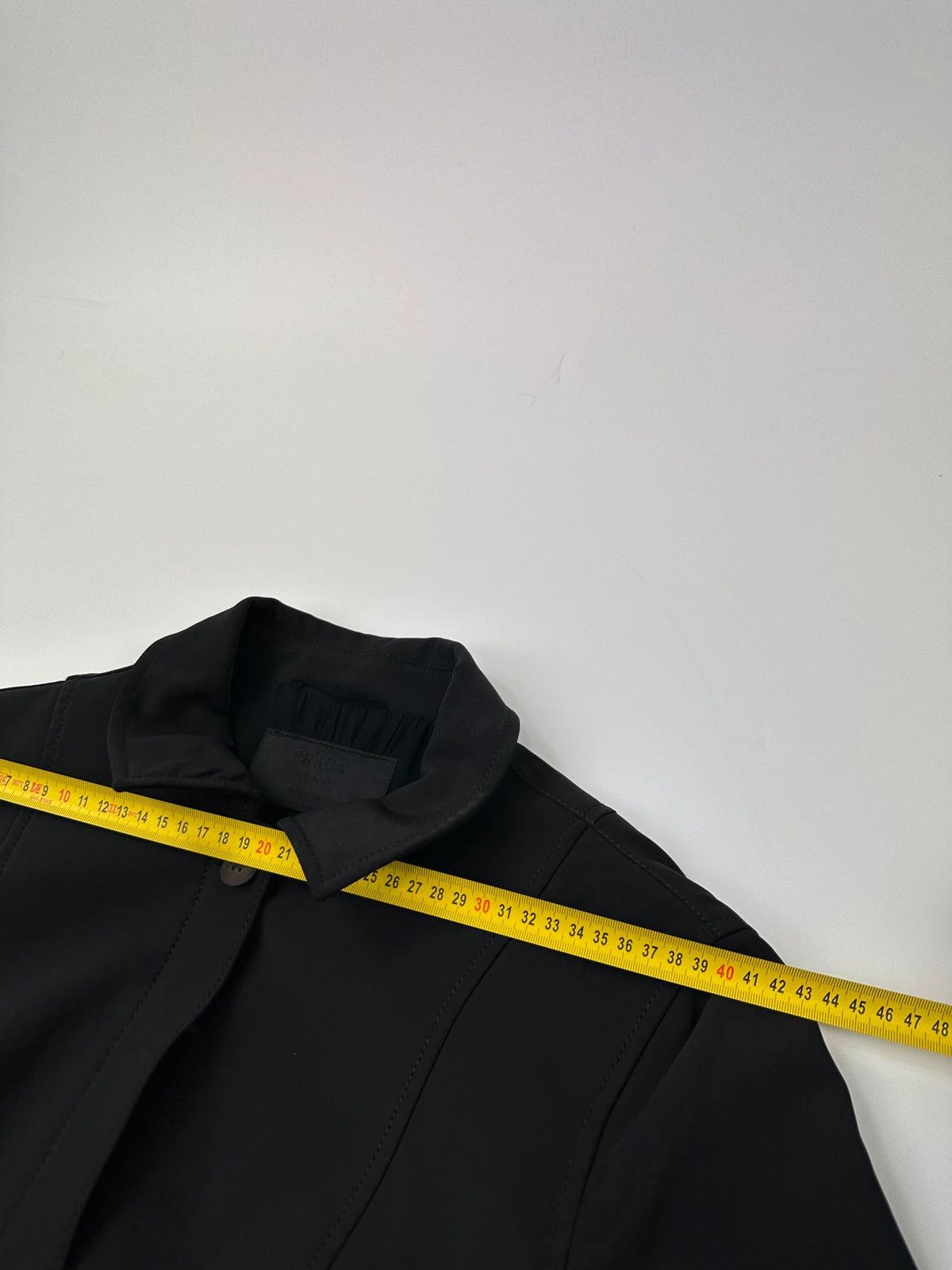 Prada Prada Milano SS1997 Black Nylon Tailored Jacket Size M / US 6-8 / IT 42-44 - 17 Thumbnail