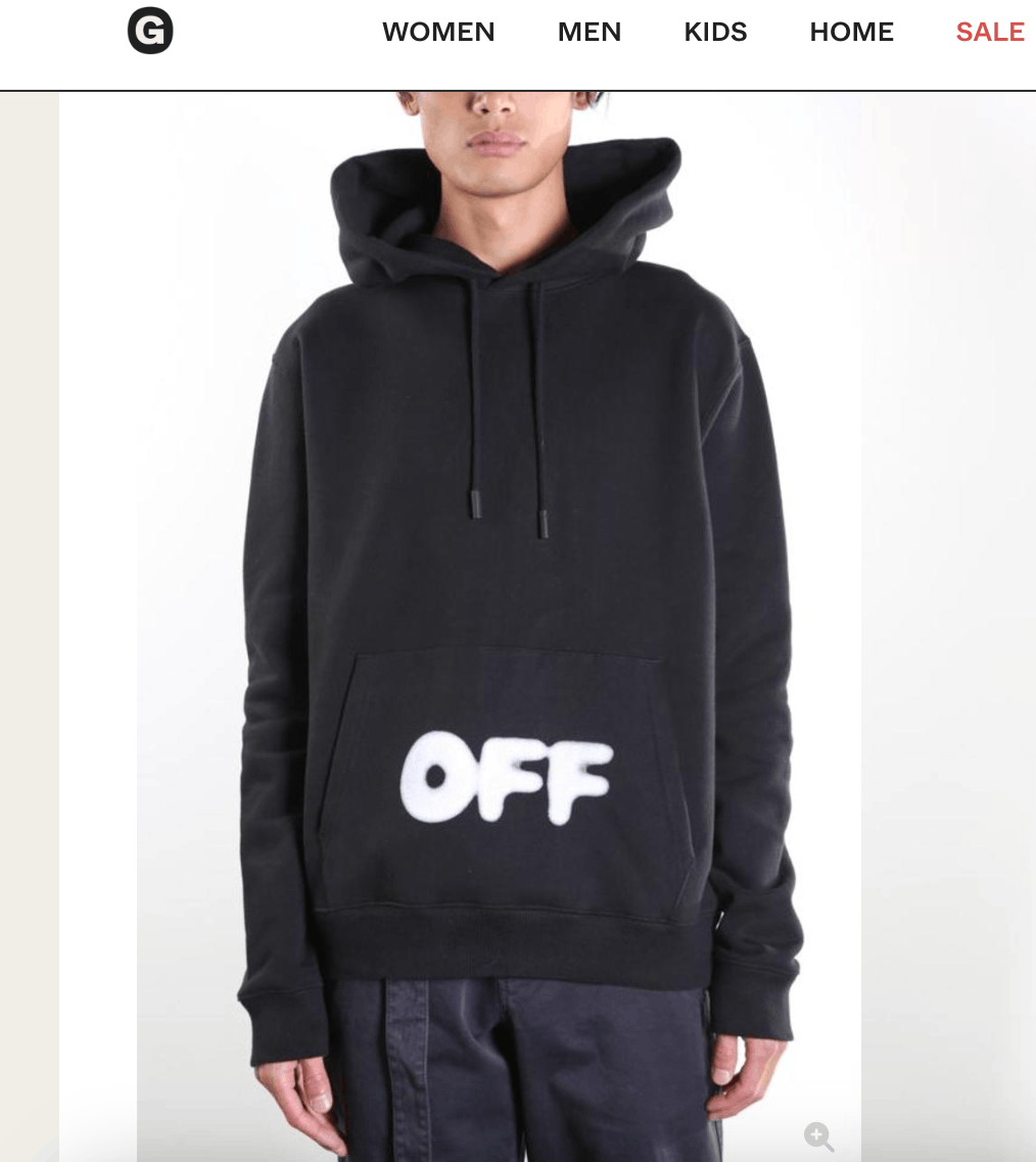 Off-White OFF-White Kidmograph Hoodie Virgil Abloh Black $635 Size M Size US M / EU 48-50 / 2 - 10 Thumbnail