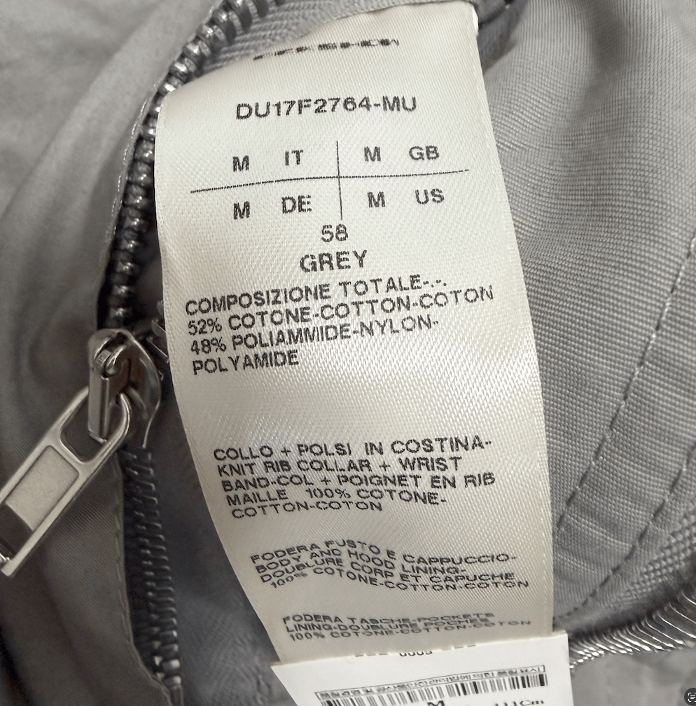 Rick Owens Rick Owens DRKSHDW FW17 Hooded Bomber Jacket DU17F2764-MU Size US M / EU 48-50 / 2 - 2 Thumbnail