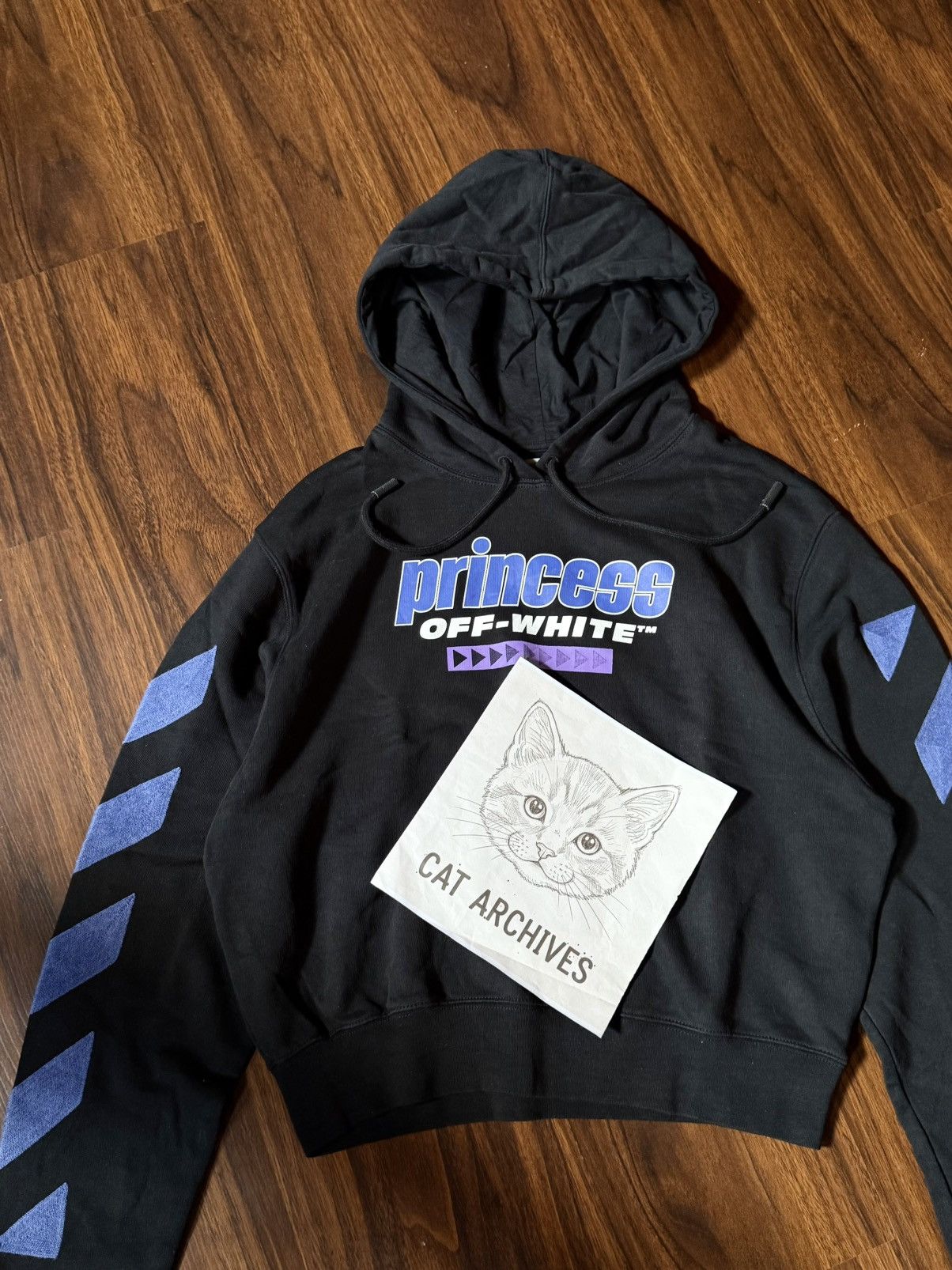 Off-White RAREST OFF-WHITE PRINCESS DIAGONALS HOODIE Size M / US 6-8 / IT 42-44 - 20 Thumbnail