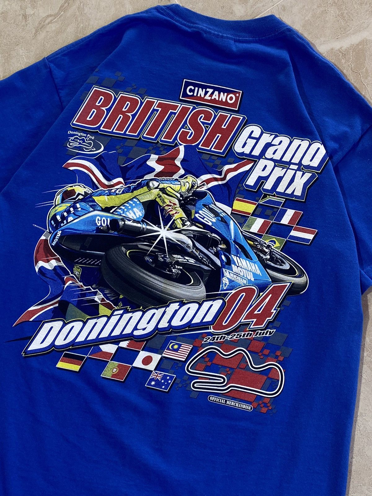 Vintage Vintage 2014 British Grand Prix Racing T-Shirt Size US S / EU 44-46 / 1 - 5 Thumbnail