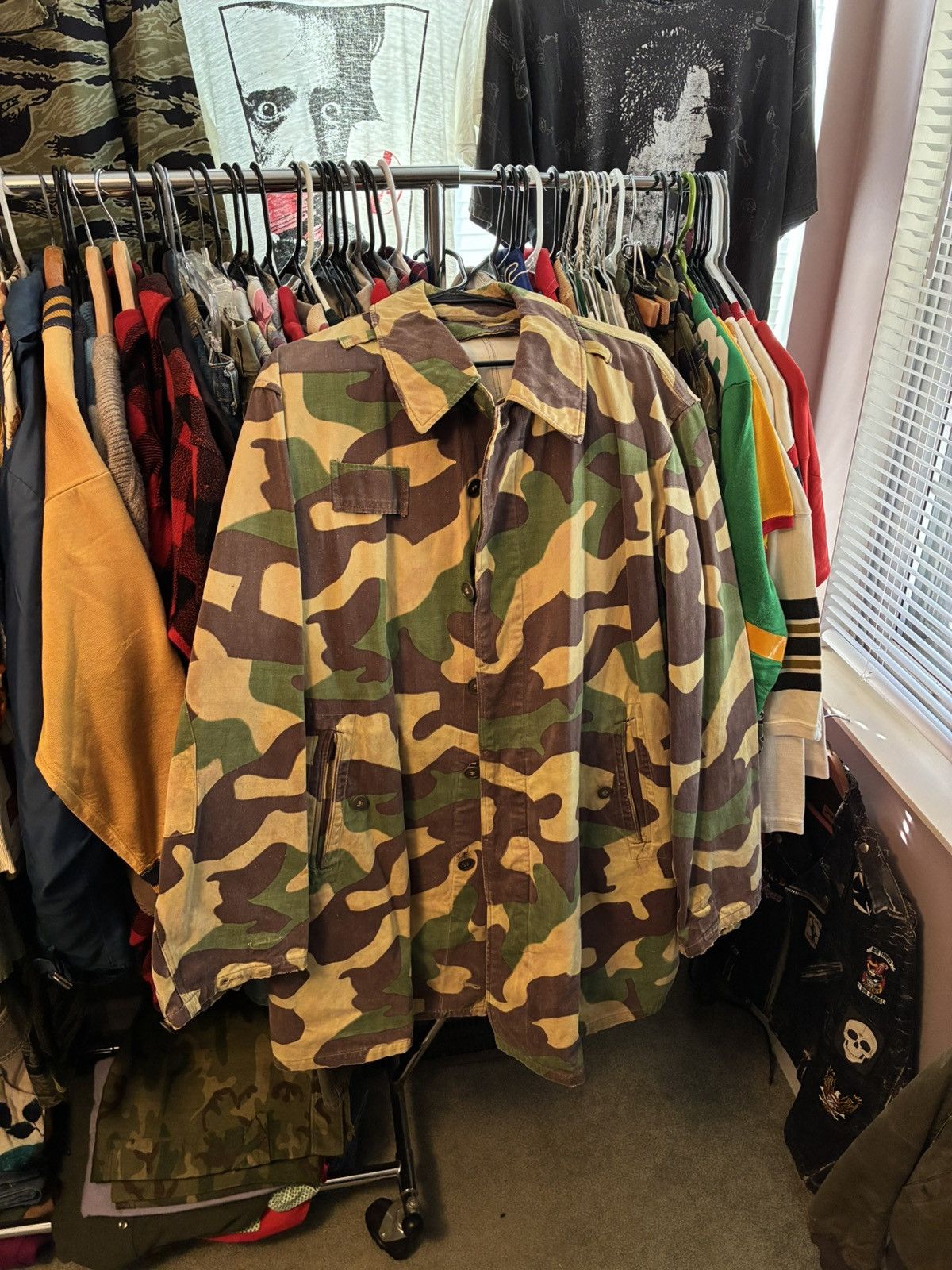 Vintage 1960’s Czech salamander camo paratrooper jacket