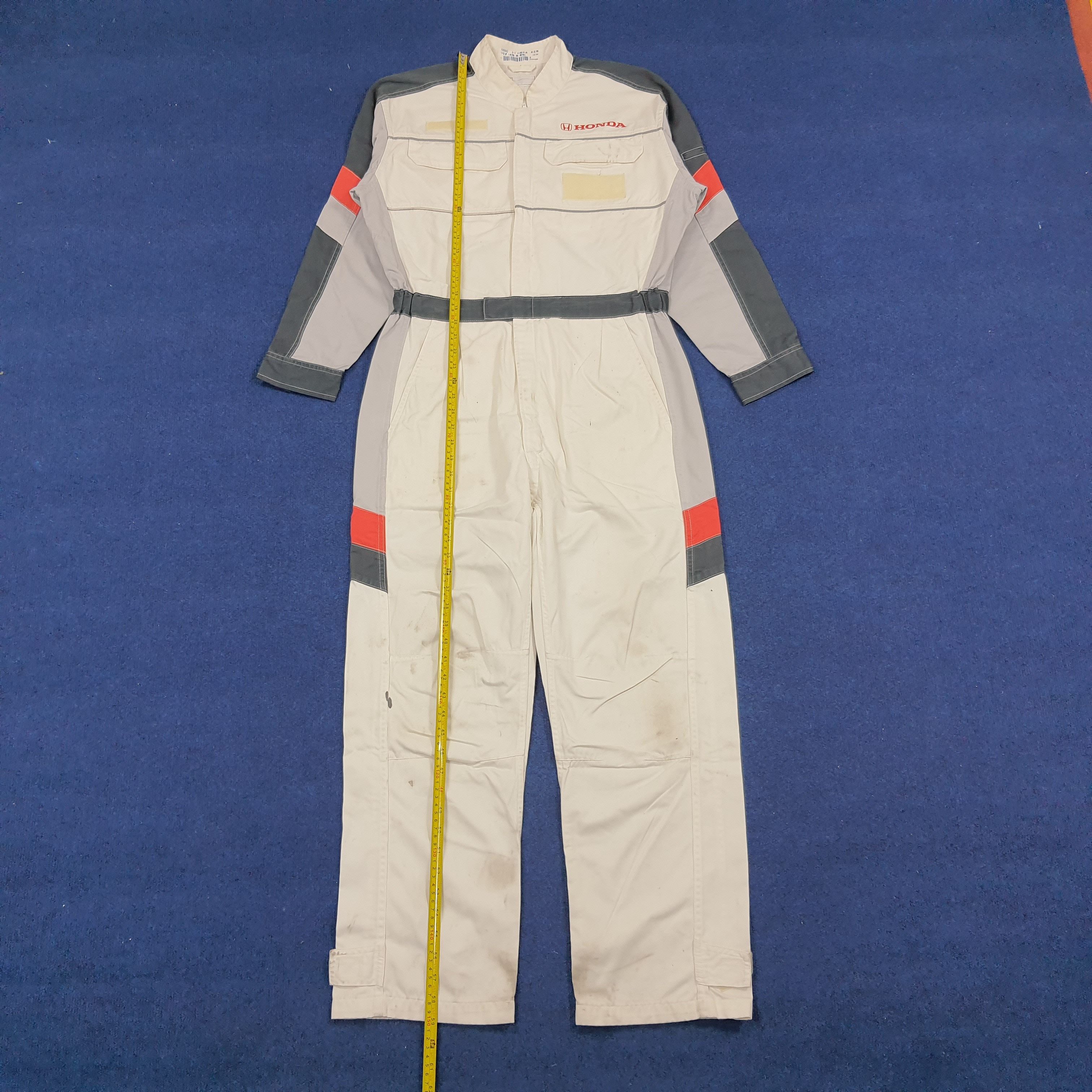 Honda × Japanese Brand Vintage HONDA Racing Japan Motorsports Brand Coverall Size US M / EU 48-50 / 2 - 4 Thumbnail