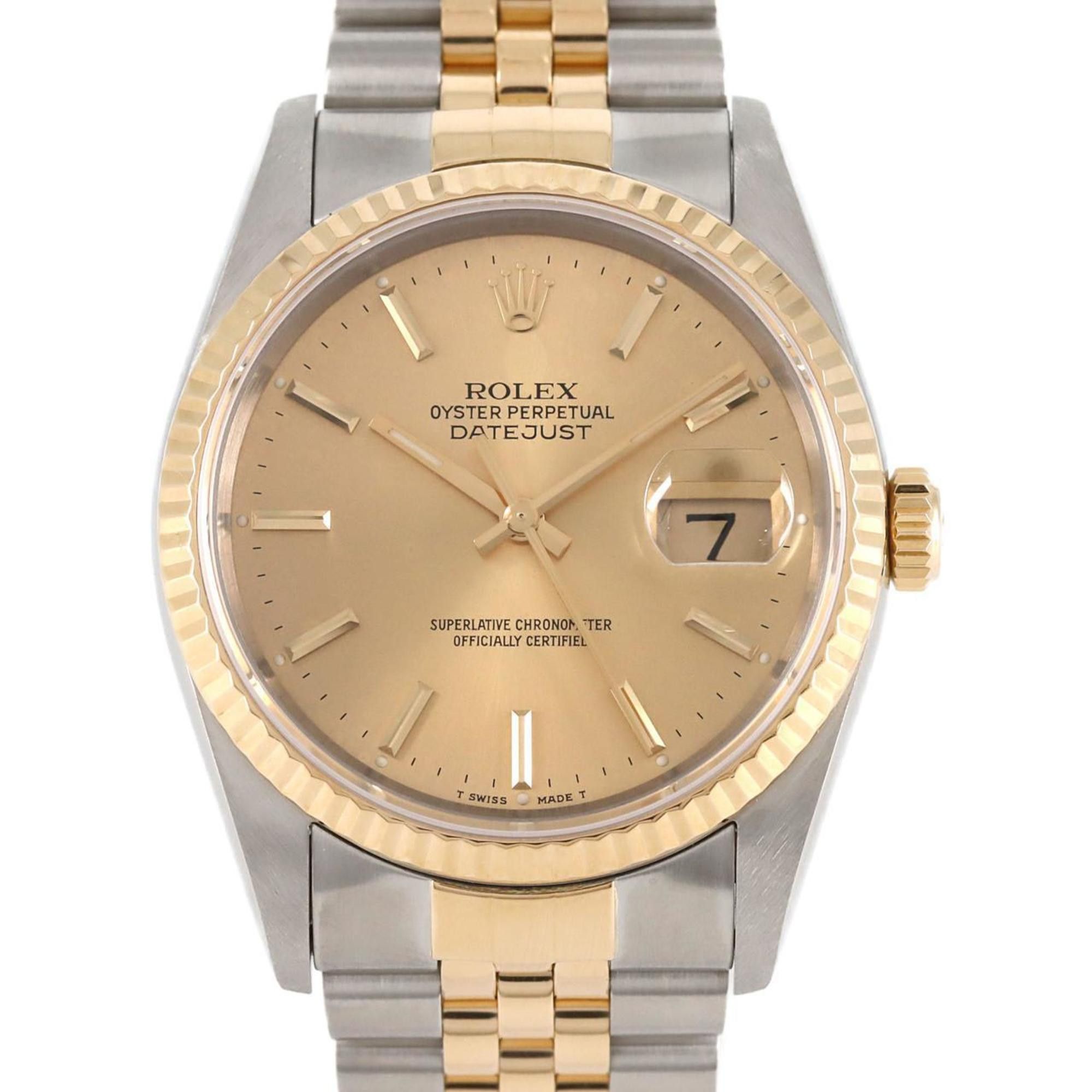 Rolex Rolex Datejust 16233 SSxYG Automatic Watch L Series Size ONE SIZE - 1 Thumbnail