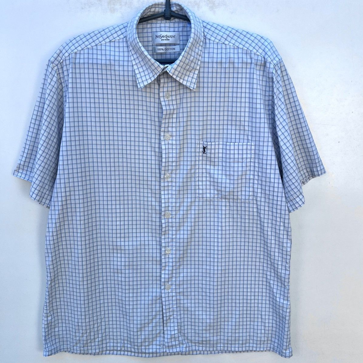 Yves Saint Laurent Yves Saint Laurent shirt vintage Size US L / EU 52-54 / 3 - 1 Thumbnail