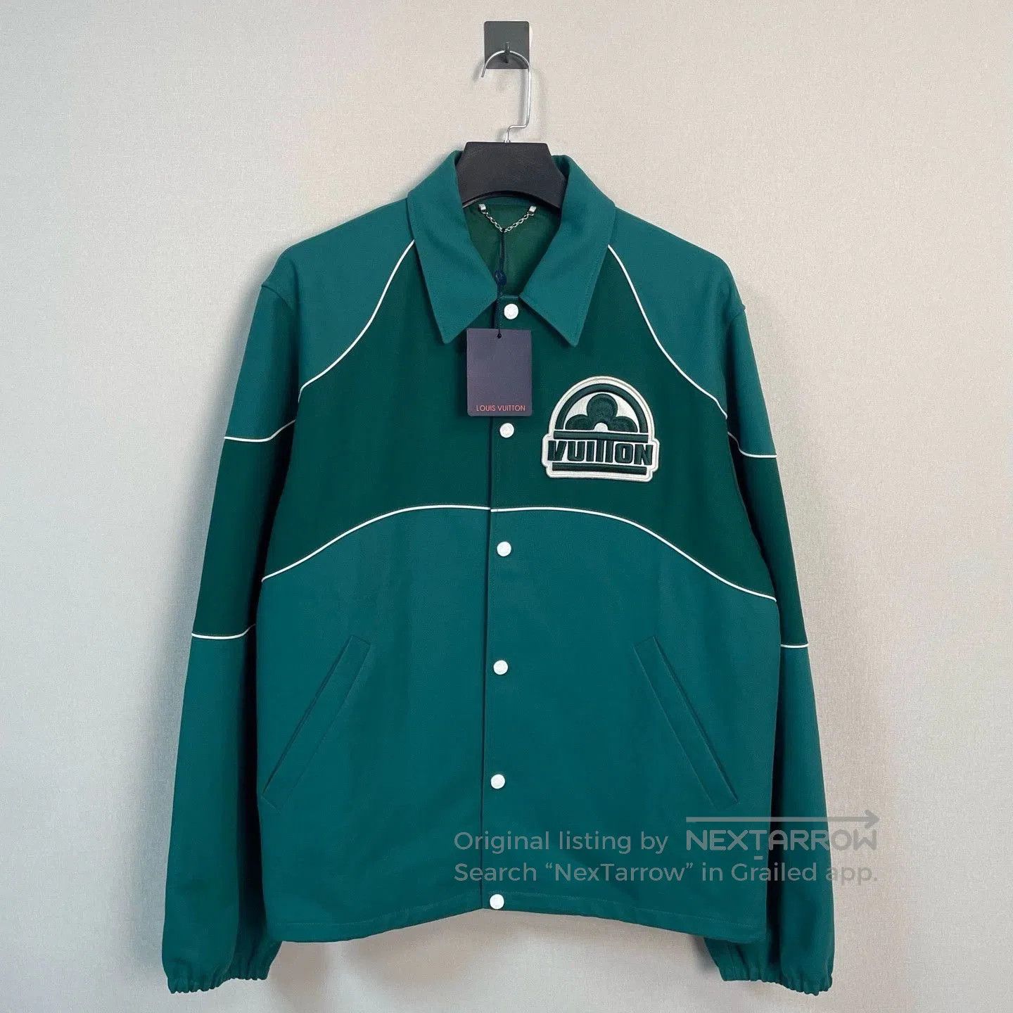 Louis Vuitton louis vuitton embroidered letter jacket. Size US L / EU 52-54 / 3 - 1 Thumbnail