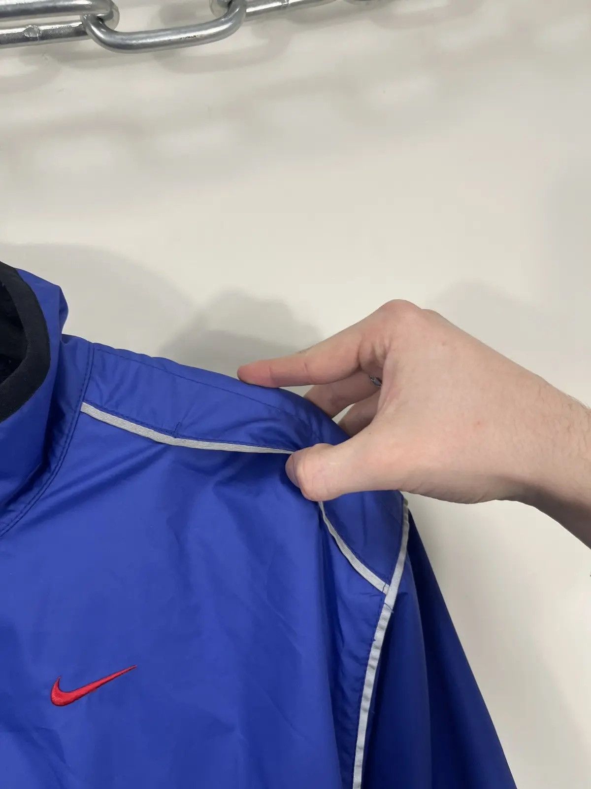 Nike × Vintage Vintage Nike Y2K Clima-Fit Retro Hype Track Top Jacket Size US M / EU 48-50 / 2 - 7 Thumbnail