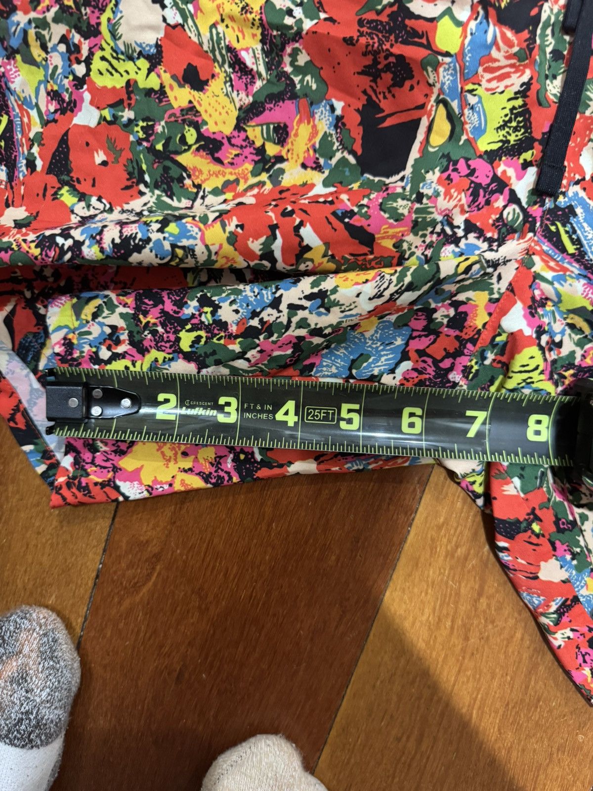 Nike Nike Men’s Floral Abstract Art Running Shorts Size US 34 / EU 50 - 6 Thumbnail