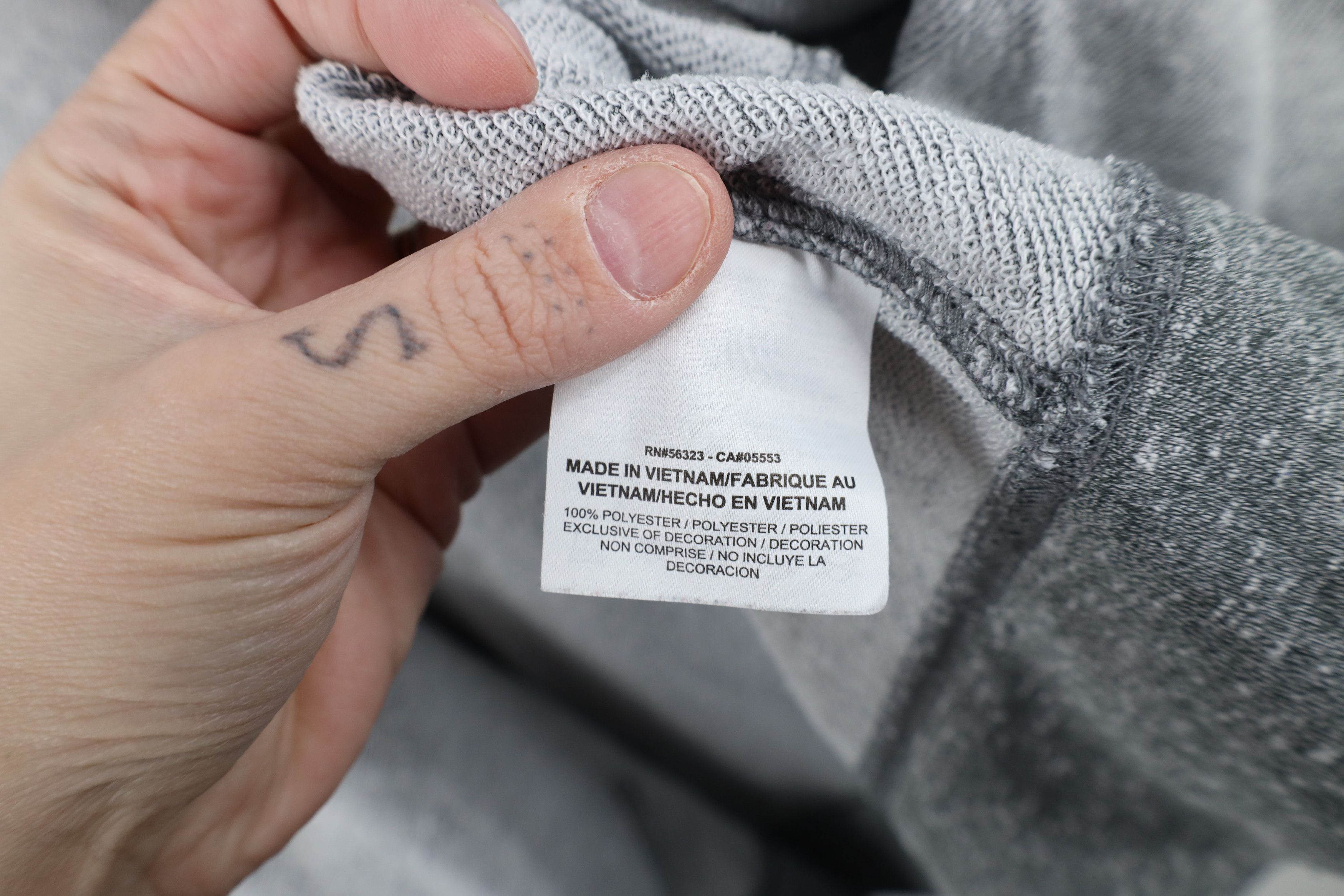 Nike Nike Atomic Monochrome Jersey Full Zip Hoodie Sweatshirt Size US XXL / EU 58 / 5 - 9 Thumbnail