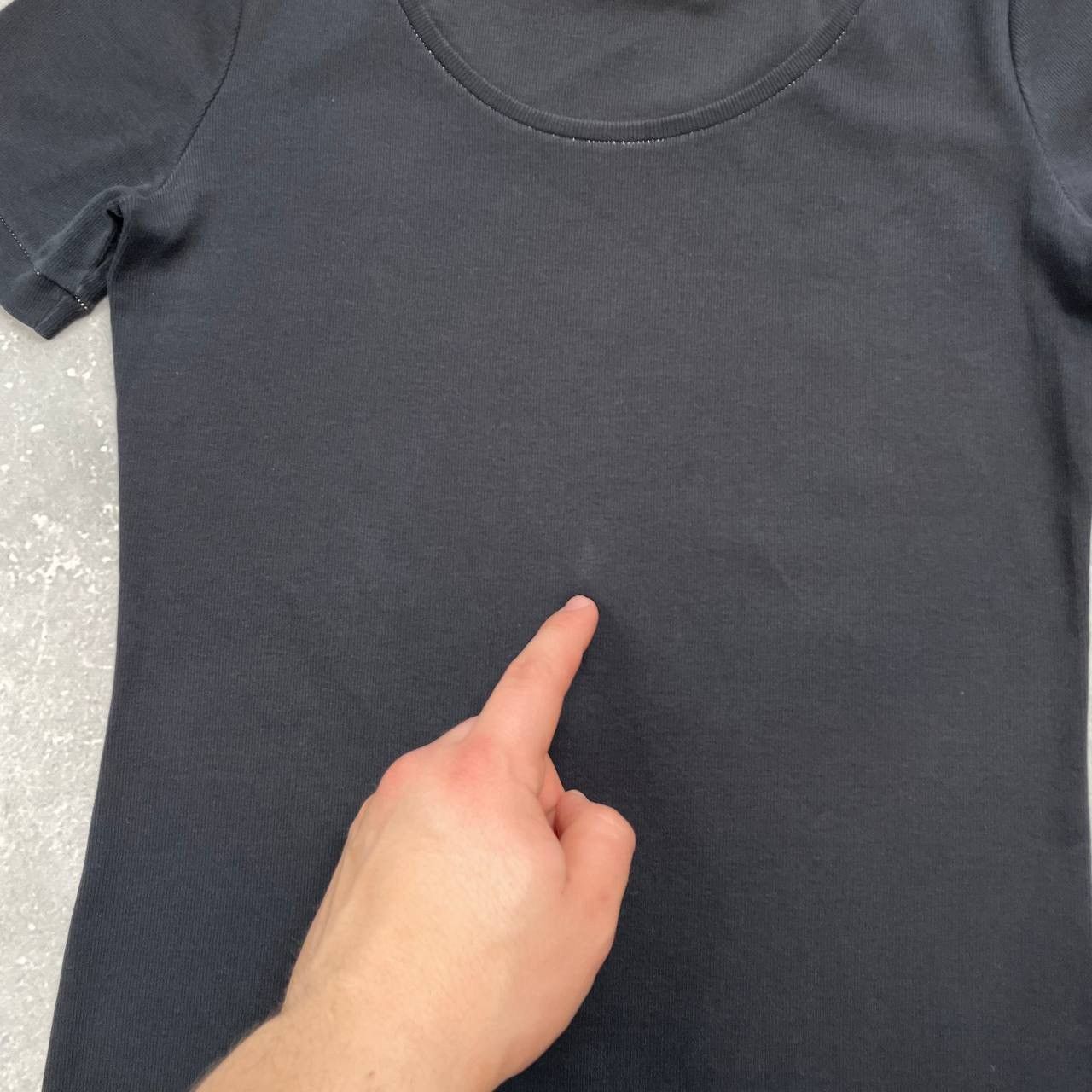 Other Lorena Antoniazzi Scoop Neck T Shirt Women’s Black Size 44 Size M / US 6-8 / IT 42-44 - 11 Thumbnail