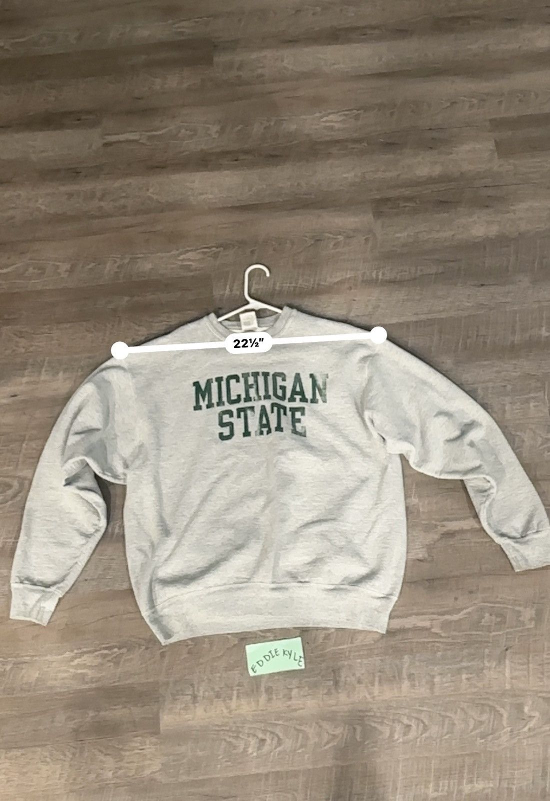Vintage MICHIGAN STATE SWEATSHIRT Size US XL / EU 56 / 4 - 1 Thumbnail