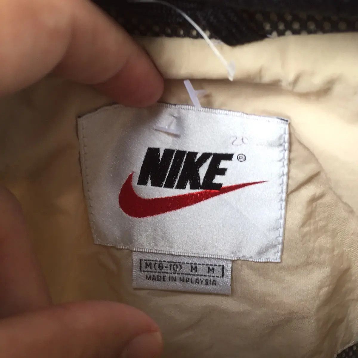 Nike Vintage 90s Nike Swoosh Medium Logo Zipper Jacket | M | Swag Size US L / EU 52-54 / 3 - 4 Thumbnail
