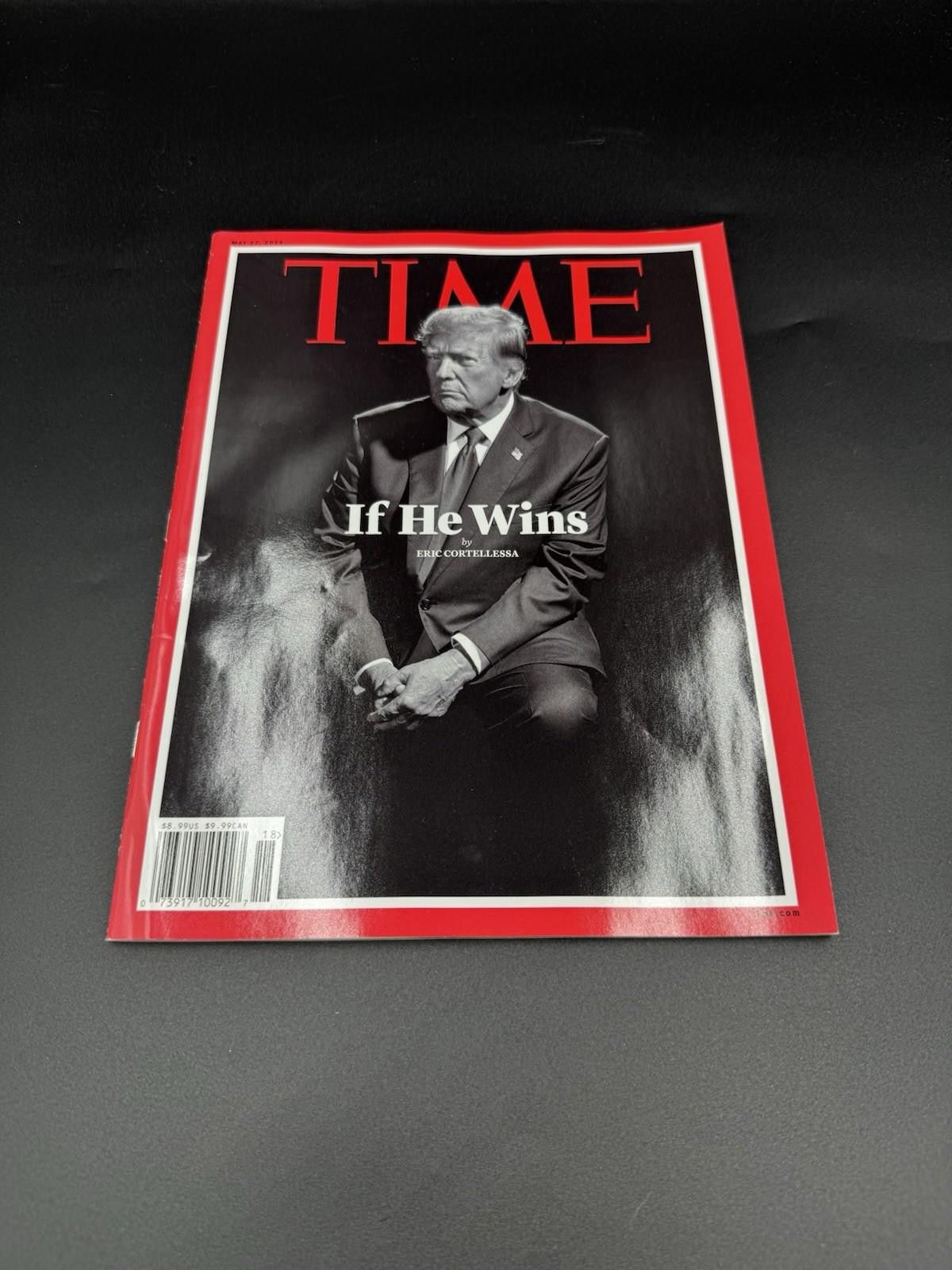 Other DONALD TRUMP IF HE WINS TIME MAGAZINE MAY 27 2024 NO LABEL Size ONE SIZE - 2 Thumbnail