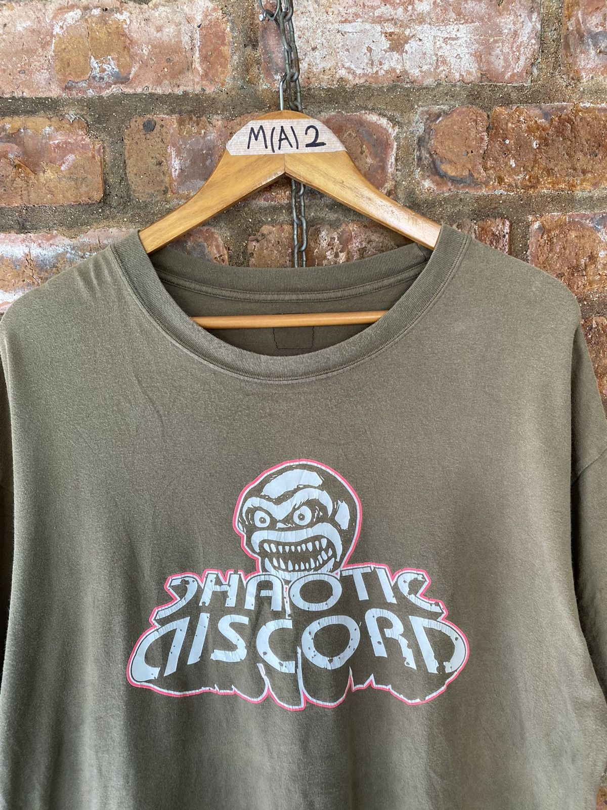 Jun Takahashi SS01 Chaotic Discord monster tee Size US XL / EU 56 / 4 - 3 Thumbnail