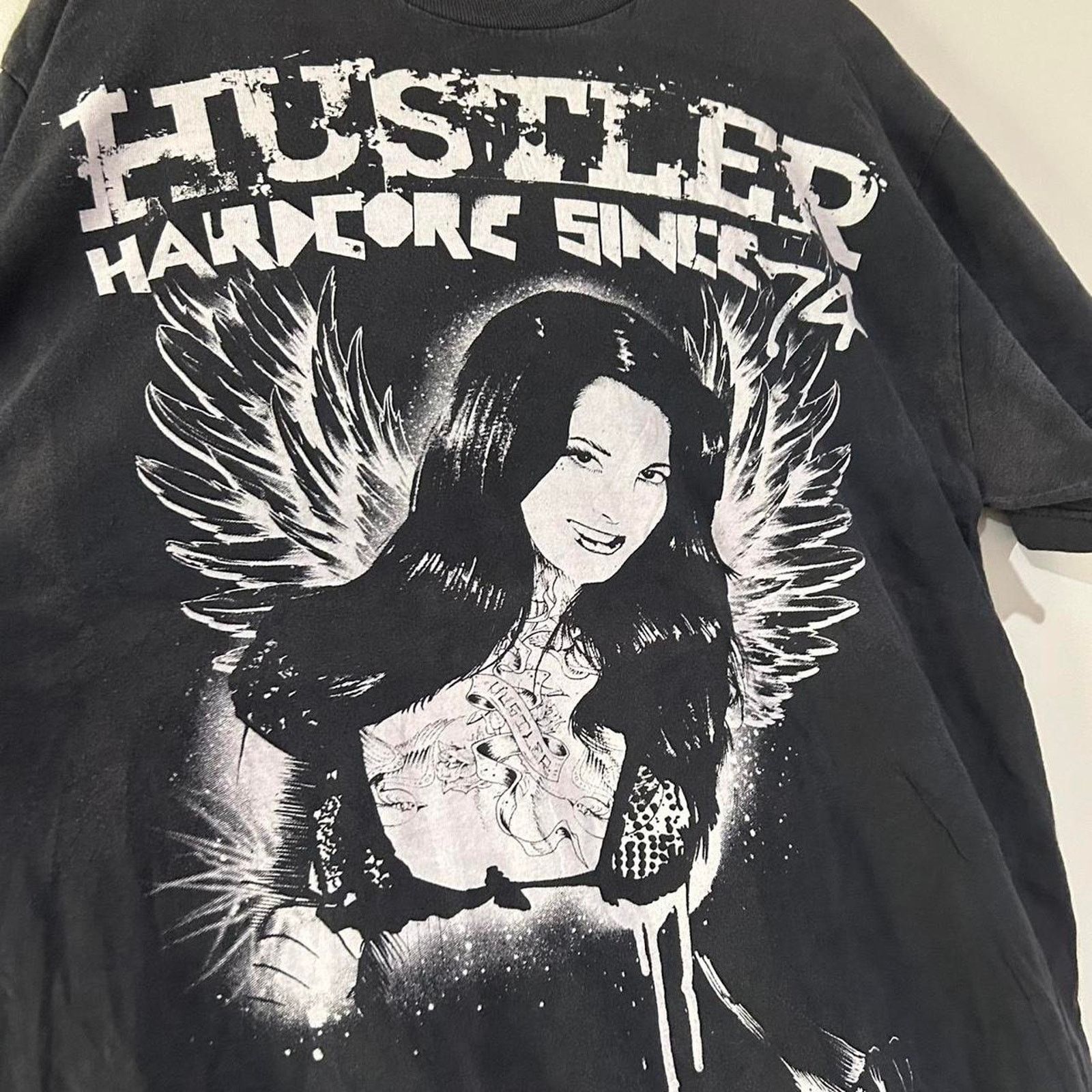 Other Vintage Hustler Hardcore Since 74 Girl Shirt | Grailed