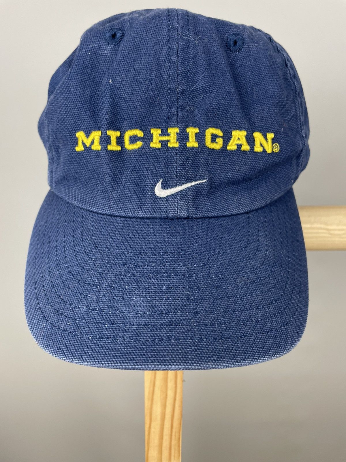 Nike × Vintage Vintage Nike Michigan cap 90’s Size ONE SIZE - 2 Thumbnail