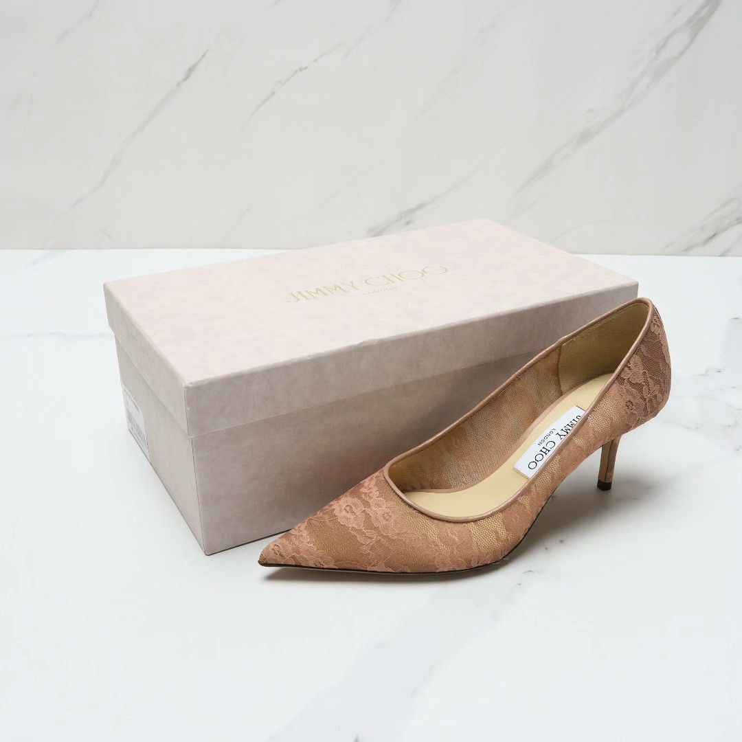 Jimmy Choo Jimmy Choo Women's LOVE 65 Heels Size US 7.5 / IT 37.5 - 1 Thumbnail