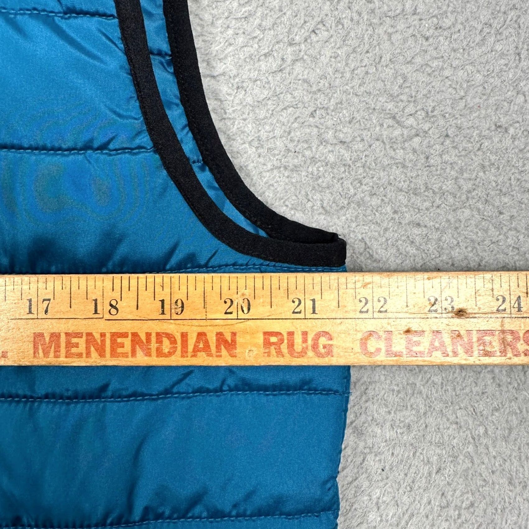 Aeropostale AeroPostale Remixed Down Puffer Vest Men M Blue Full Zip Pocket Outdoor EUC Size US M / EU 48-50 / 2 - 5 Thumbnail
