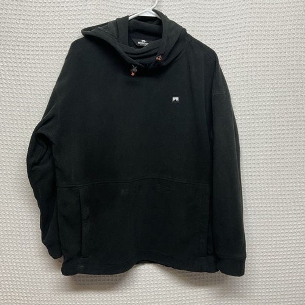 Montecore Montec Delta Hood Black Long Sl Fleece Hoodie Pullover Men L Size US L / EU 52-54 / 3 - 1 Thumbnail