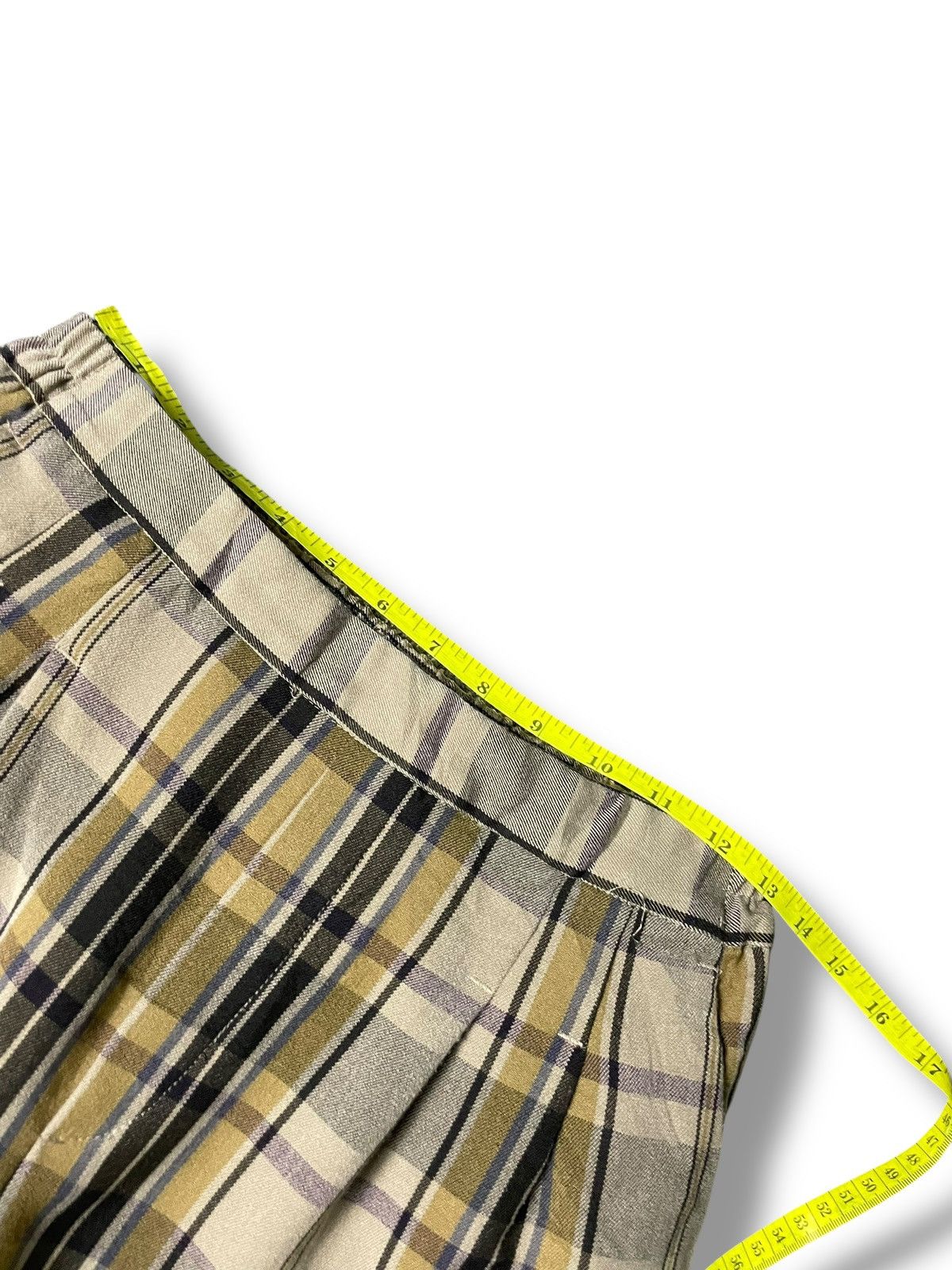 Japanese Brand × Vintage AMERICAN HOLIC Checkered Casual Pants (89) Size US 26 / EU 42 - 5 Thumbnail