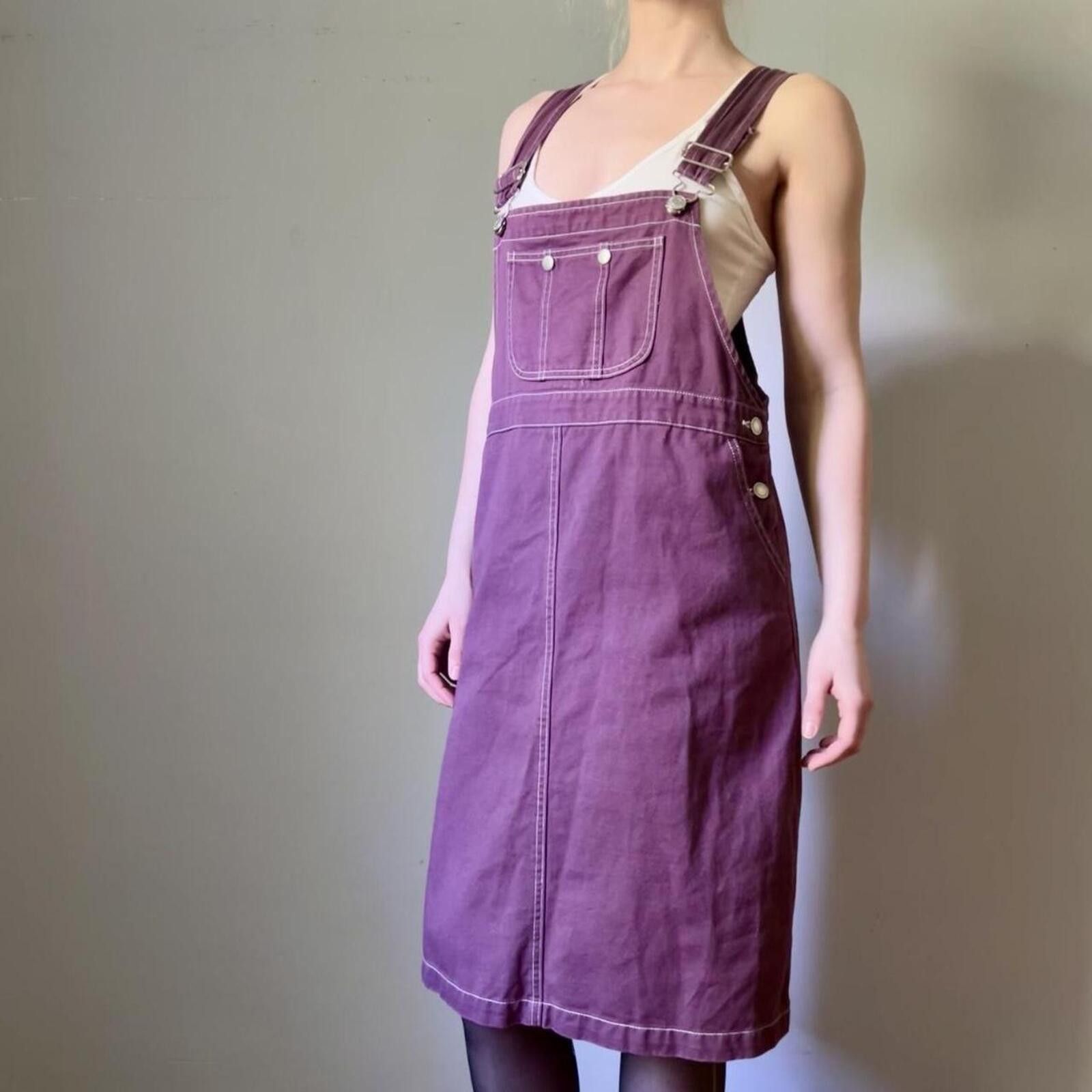 Other SPINNS Japan Purple Overall Dress Size M / US 6-8 / IT 42-44 - 1 Thumbnail