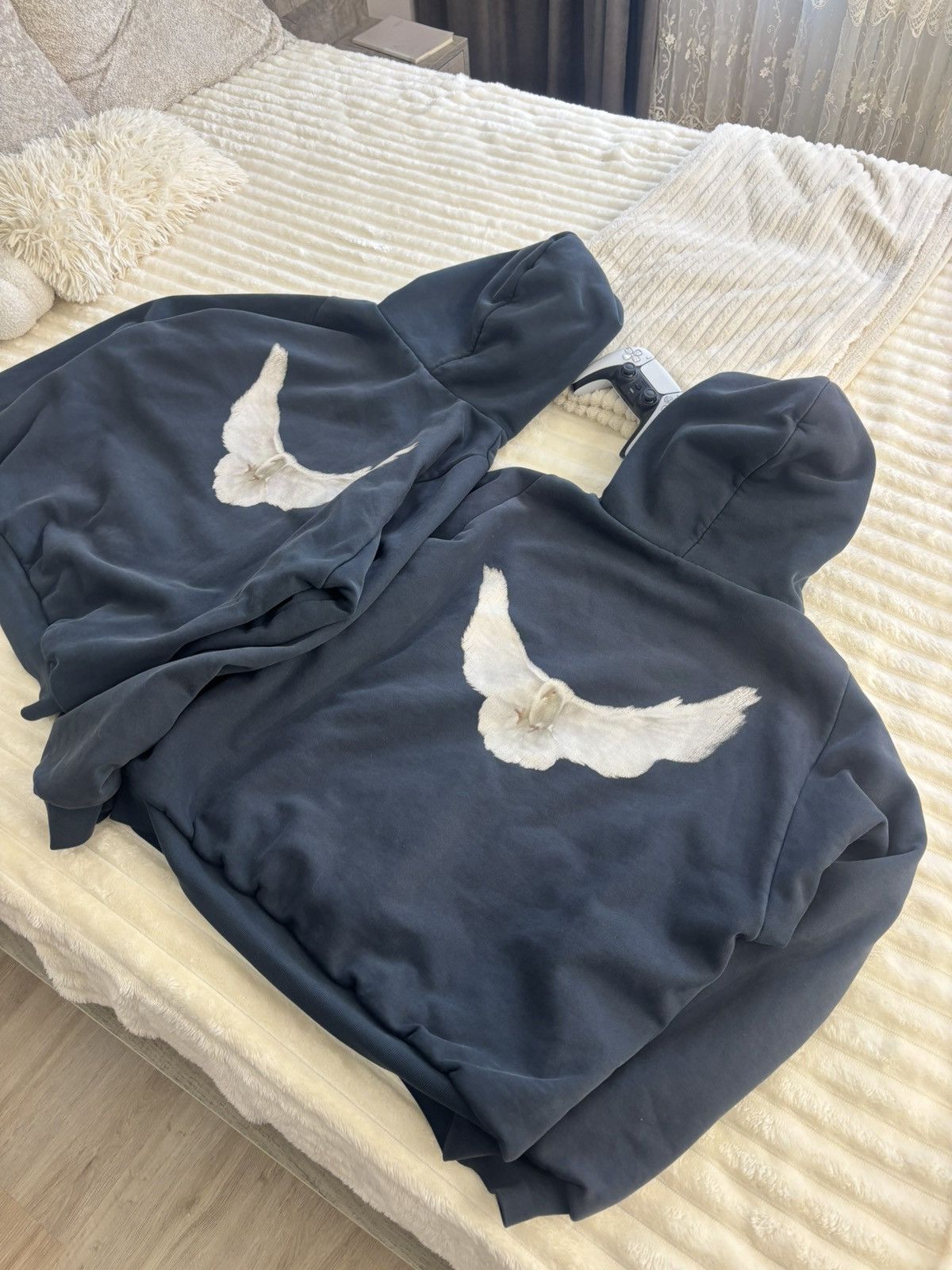Balenciaga × Gap × Yeezy YEEZY GAP BALENCIAGA SHRUNKEN HOODIE Size US L / EU 52-54 / 3 - 6 Thumbnail