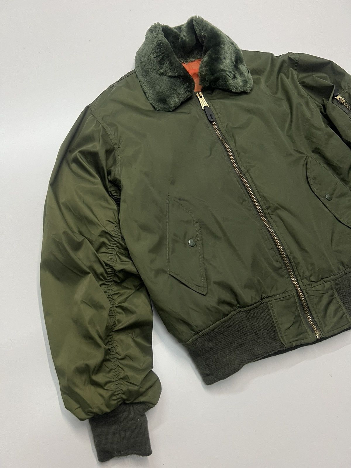 Other BOMBER JACKET FLYER'S MAN TYPE MA-2 Size US L / EU 52-54 / 3 - 2 Thumbnail