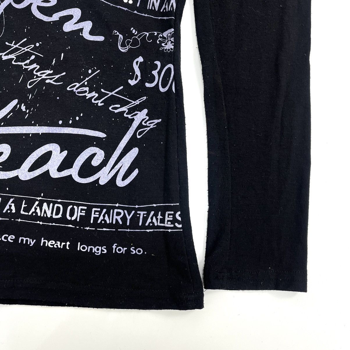 If Six Was Nine × Japanese Brand × Le Grande Bleu (L.G.B.) 2000s MKR Studded Leopard Poem Punk Lgb Style Longsleeve Size US M / EU 48-50 / 2 - 9 Thumbnail
