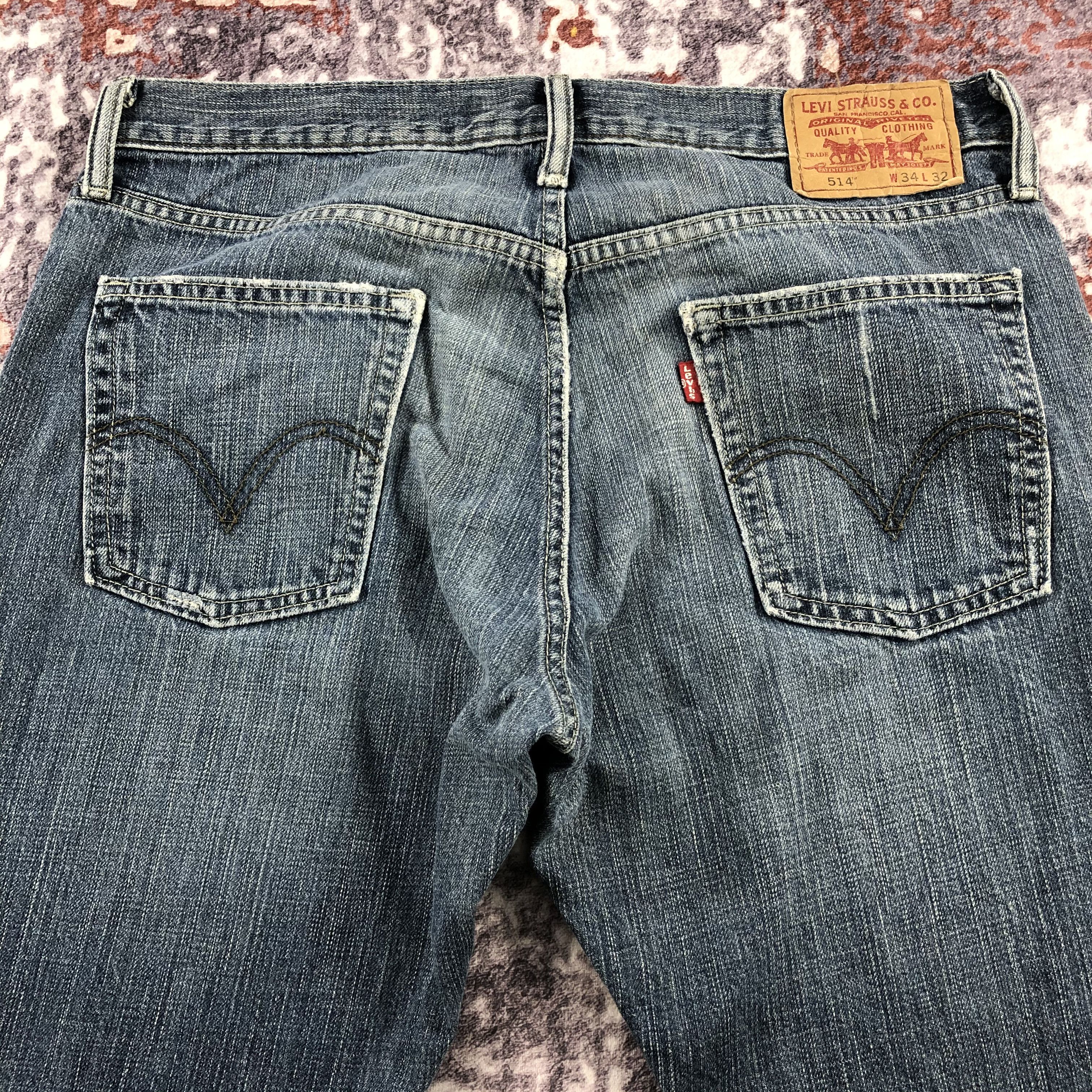 Levi's × Vintage Vintage Levis 514 Earth Tone Jeans-JM2286 Size US 36 / EU 52 - 5 Thumbnail