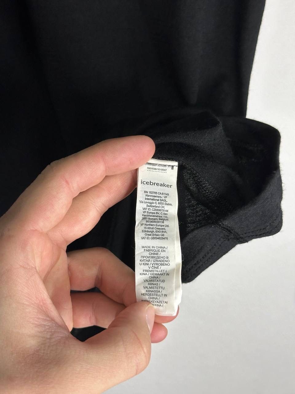 Icebreaker Icebreaker Merino 200 Oasis Thermal Zip Black Base Layer Size US M / EU 48-50 / 2 - 6 Thumbnail
