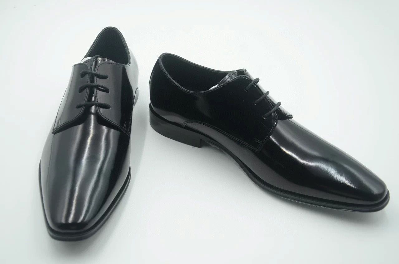 Versace VERSACE black dress derby shoes Size US 9 / EU 42 - 3 Thumbnail