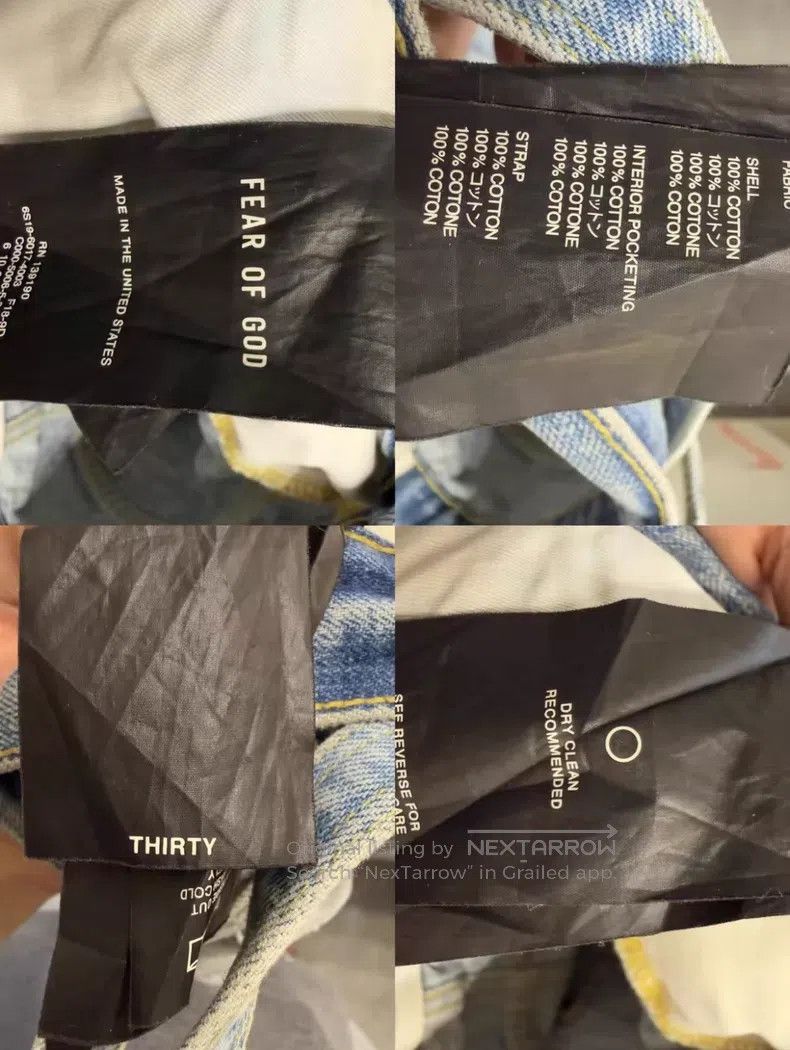 Fear of God fear of god Season 6 jeans Size US 28 / EU 44 - 3 Thumbnail