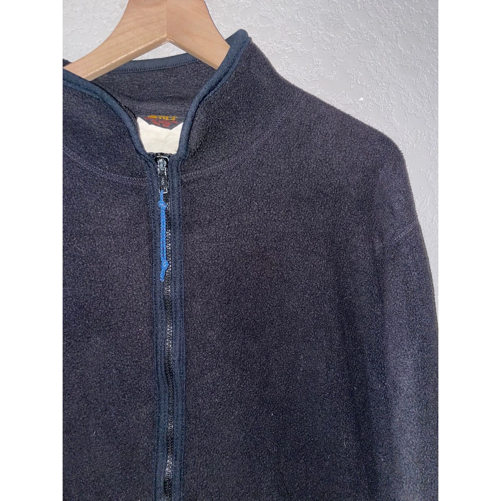 Rei REI Black Full Zip Fleece Jacket Black Blue 2000s L Large Size US L / EU 52-54 / 3 - 2 Thumbnail