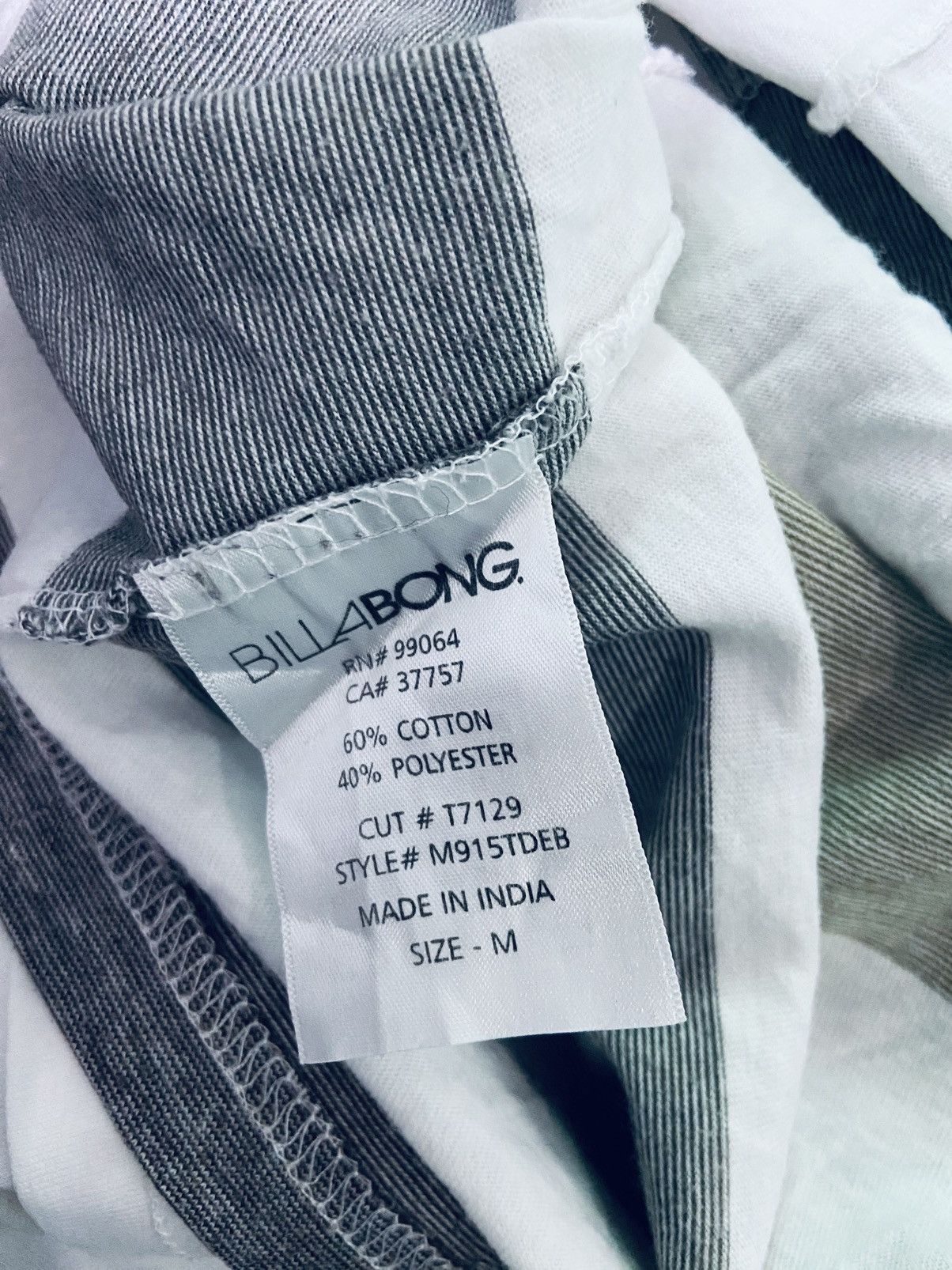 Billabong Billabong V Neck Stripe Tee Size US M / EU 48-50 / 2 - 7 Thumbnail