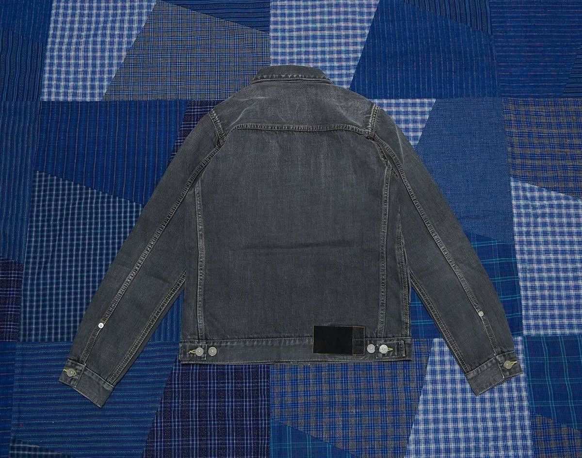 Visvim VISVIM 101 JKT Damaged Denim Jacket Black Size 2 Size US M / EU 48-50 / 2 - 3 Thumbnail