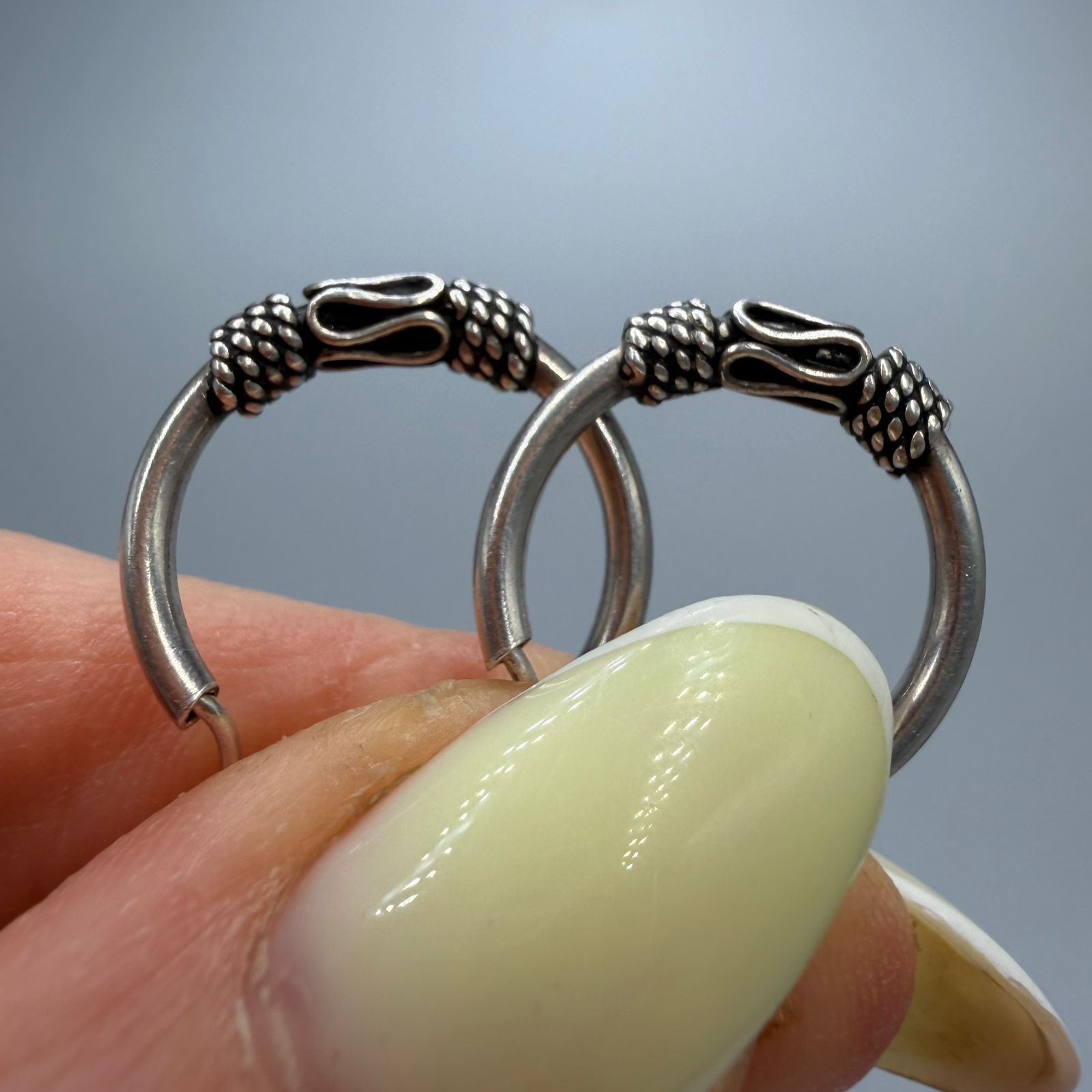 Vintage Vintage 925 Sterling Silver Earrings Boho Dangle 2.71g Size ONE SIZE - 9 Thumbnail