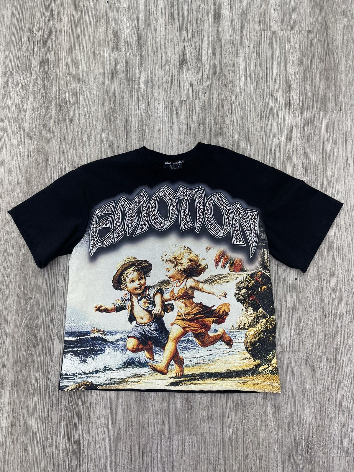 Other Mixed Emotions Seaside tee black Size US S / EU 44-46 / 1 - 1 Thumbnail